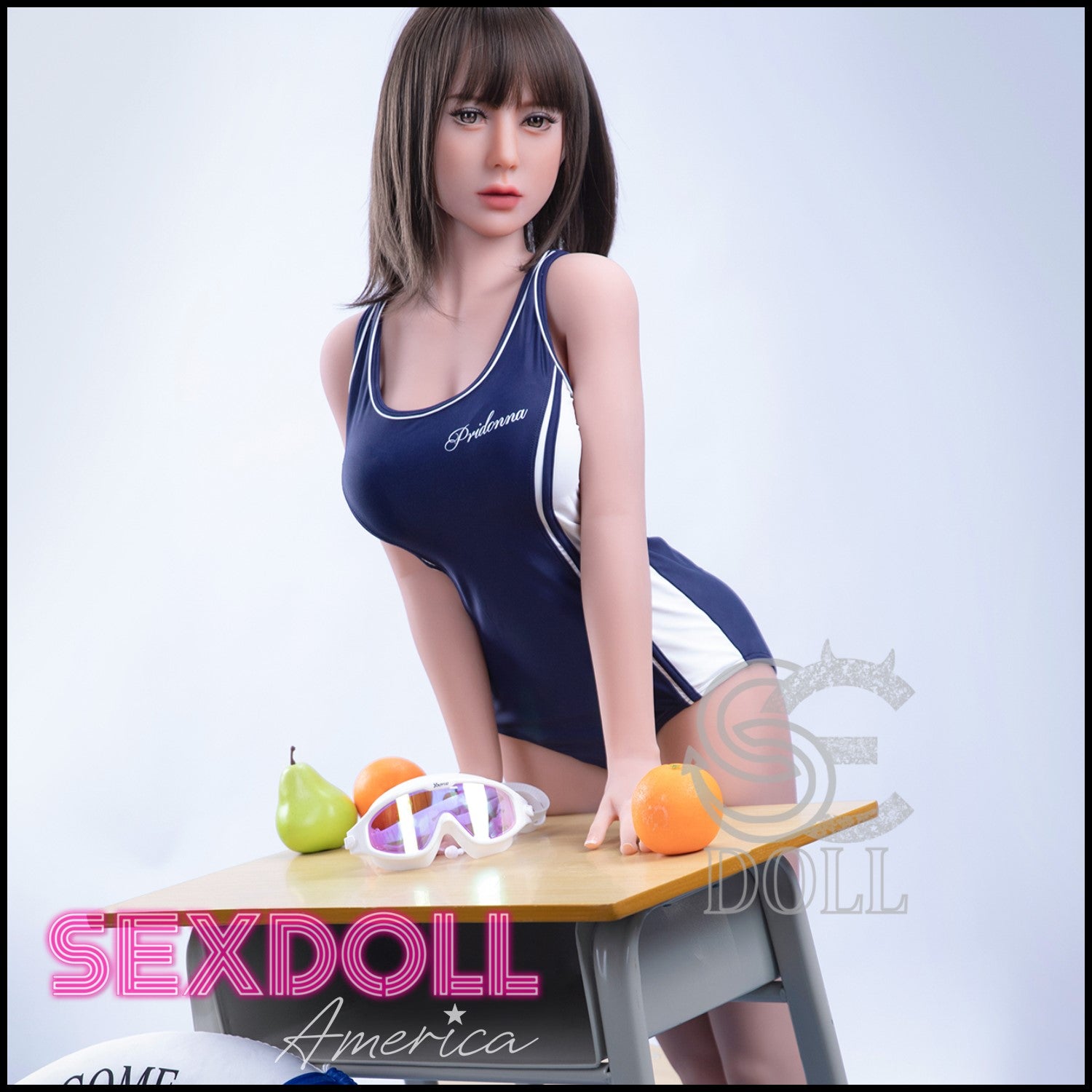 Realistic Sex Doll 153 (5'0") F-Cup Skyler (Head #123) - SE Doll by Sex Doll America