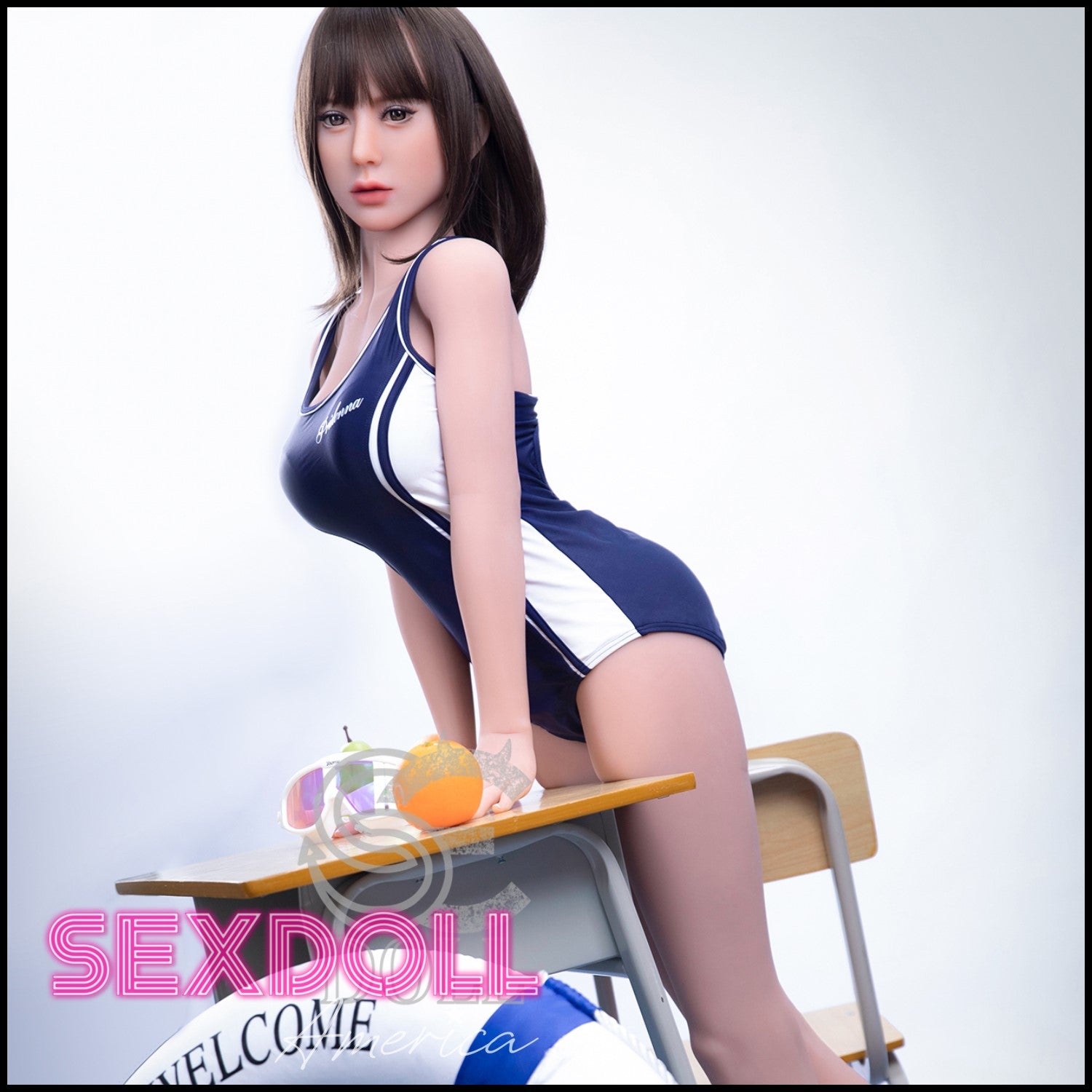 Realistic Sex Doll 153 (5'0") F-Cup Skyler (Head #123) - SE Doll by Sex Doll America