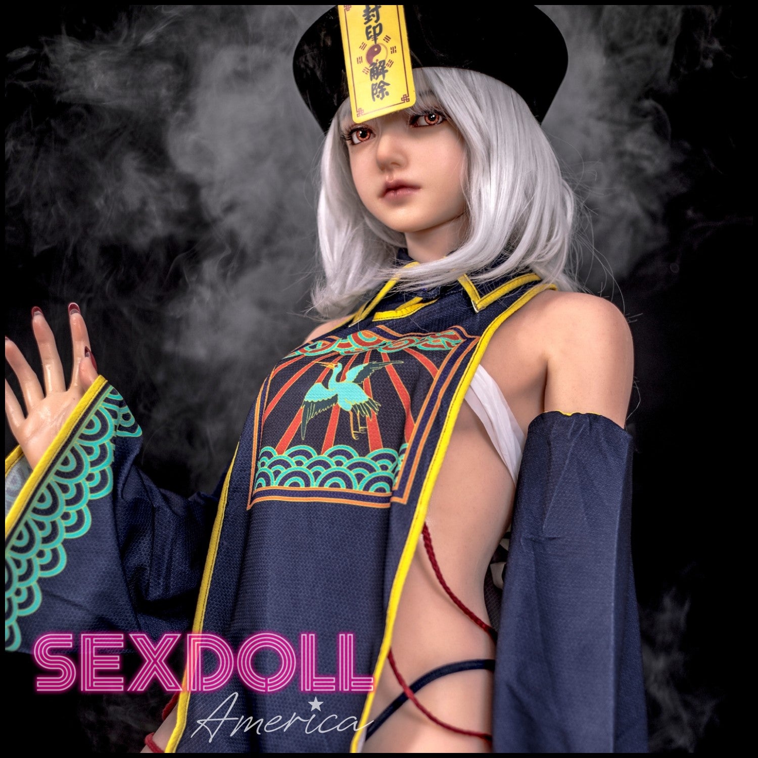 Realistic Sex Doll 153 (5'0") D-Cup Ena Silver - Full Silicone - XYcolo by Sex Doll America