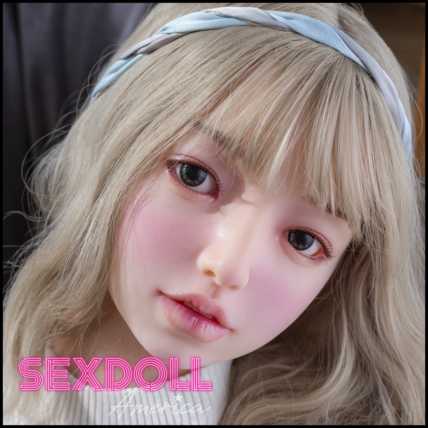 Realistic Sex Doll 153 (5'0") H-Cup Mina Blonde - Full Silicone - XYcolo by Sex Doll America