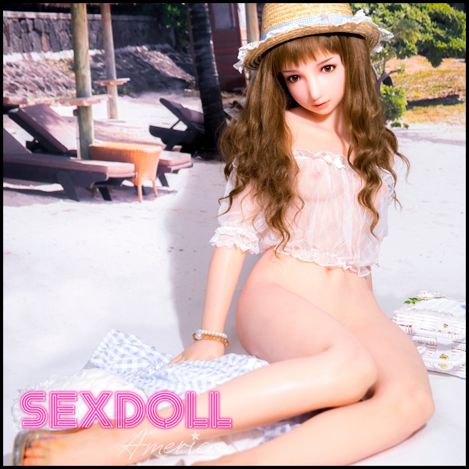 Realistic Sex Doll 153 (5'0") D-Cup Tia - Full Silicone - XYcolo by Sex Doll America