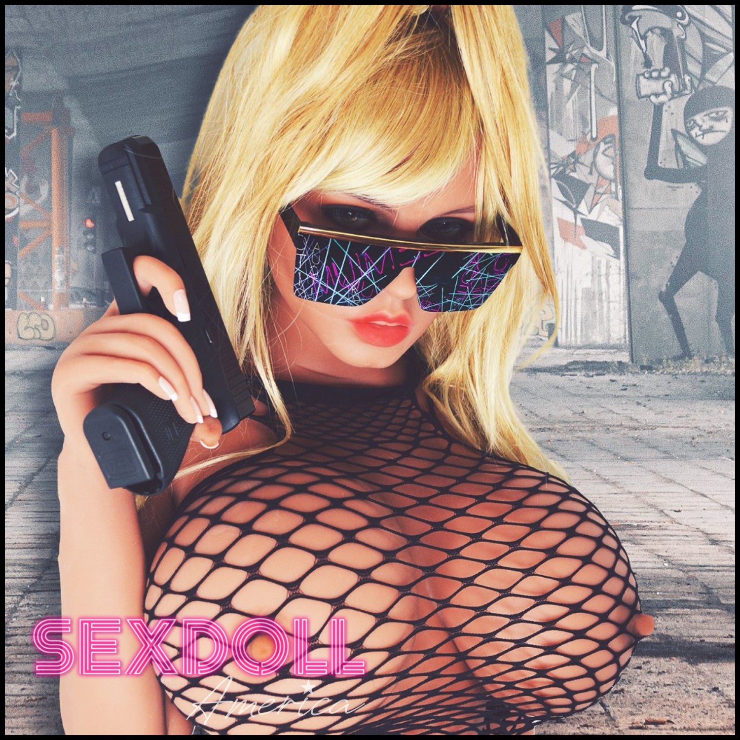 Realistic Sex Doll 153 (5'0") K-Cup Darby (Head #370) - YL Doll by Sex Doll America