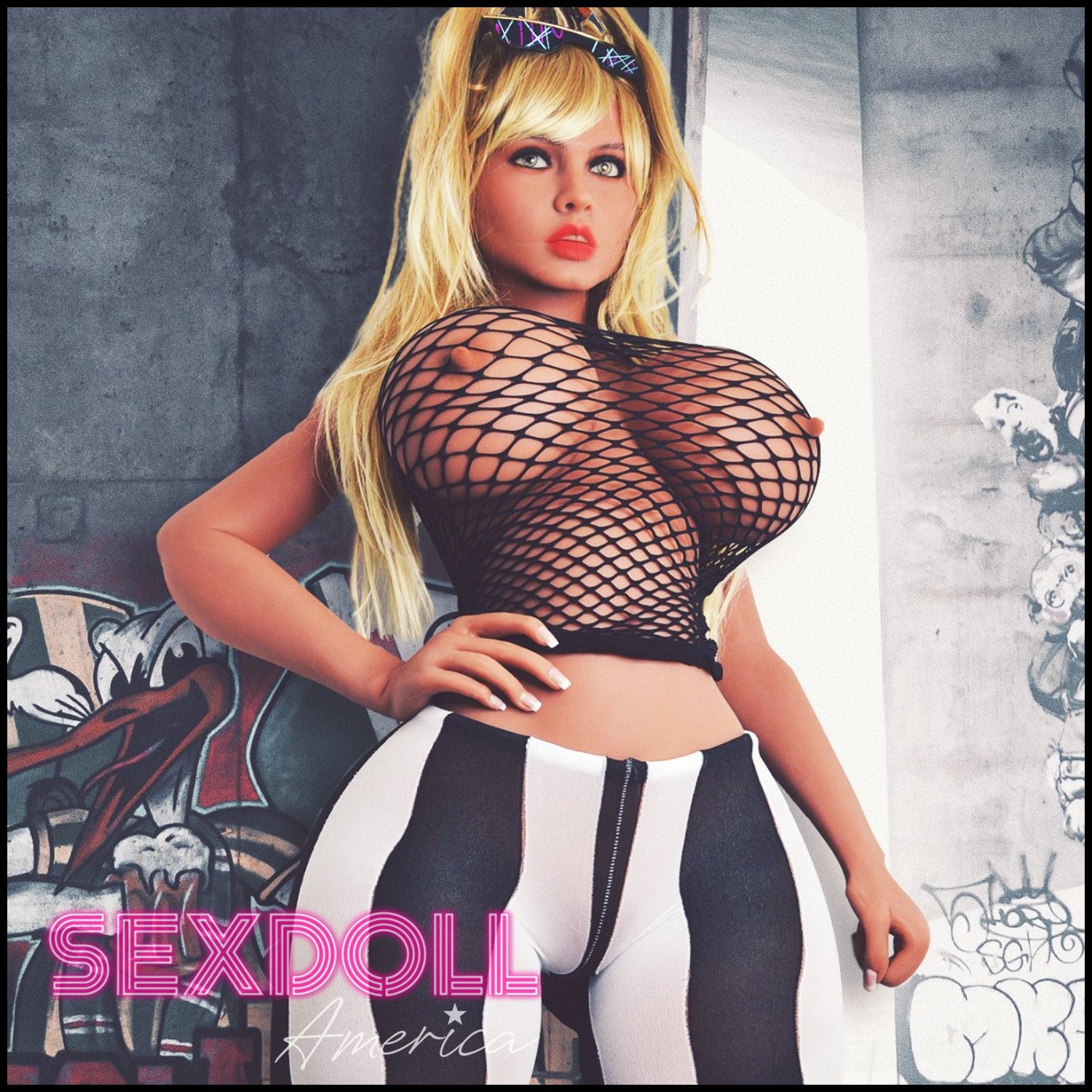 Realistic Sex Doll 153 (5'0") K-Cup Darby (Head #370) - YL Doll by Sex Doll America