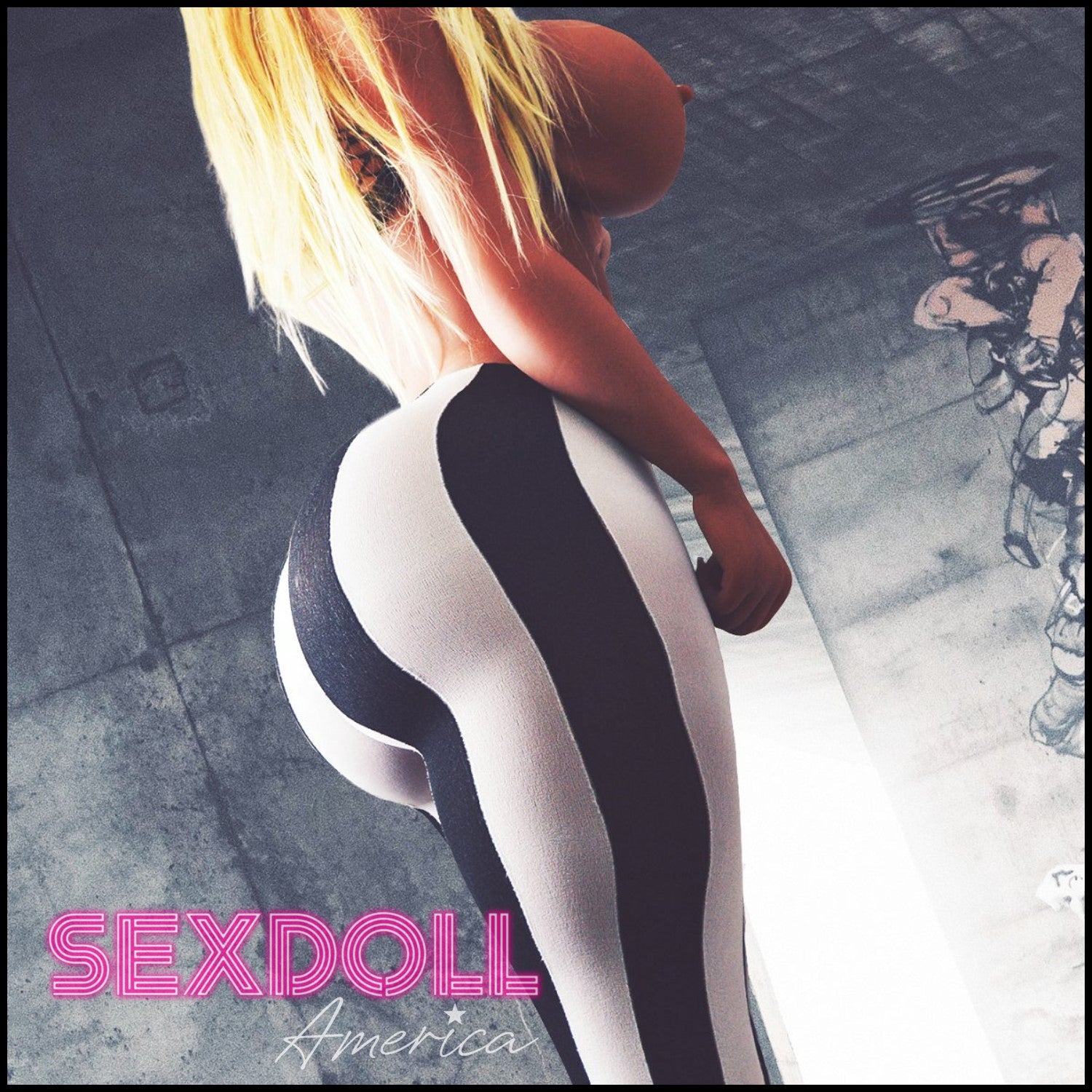 Realistic Sex Doll 153 (5'0") K-Cup Darby (Head #370) - YL Doll by Sex Doll America