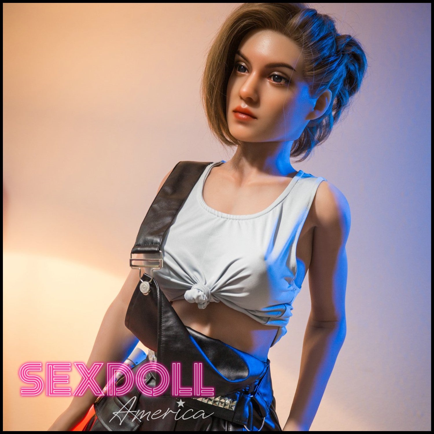Realistic Sex Doll 153 (5'0") H-Cup Judy - Full Silicone - YL Doll by Sex Doll America