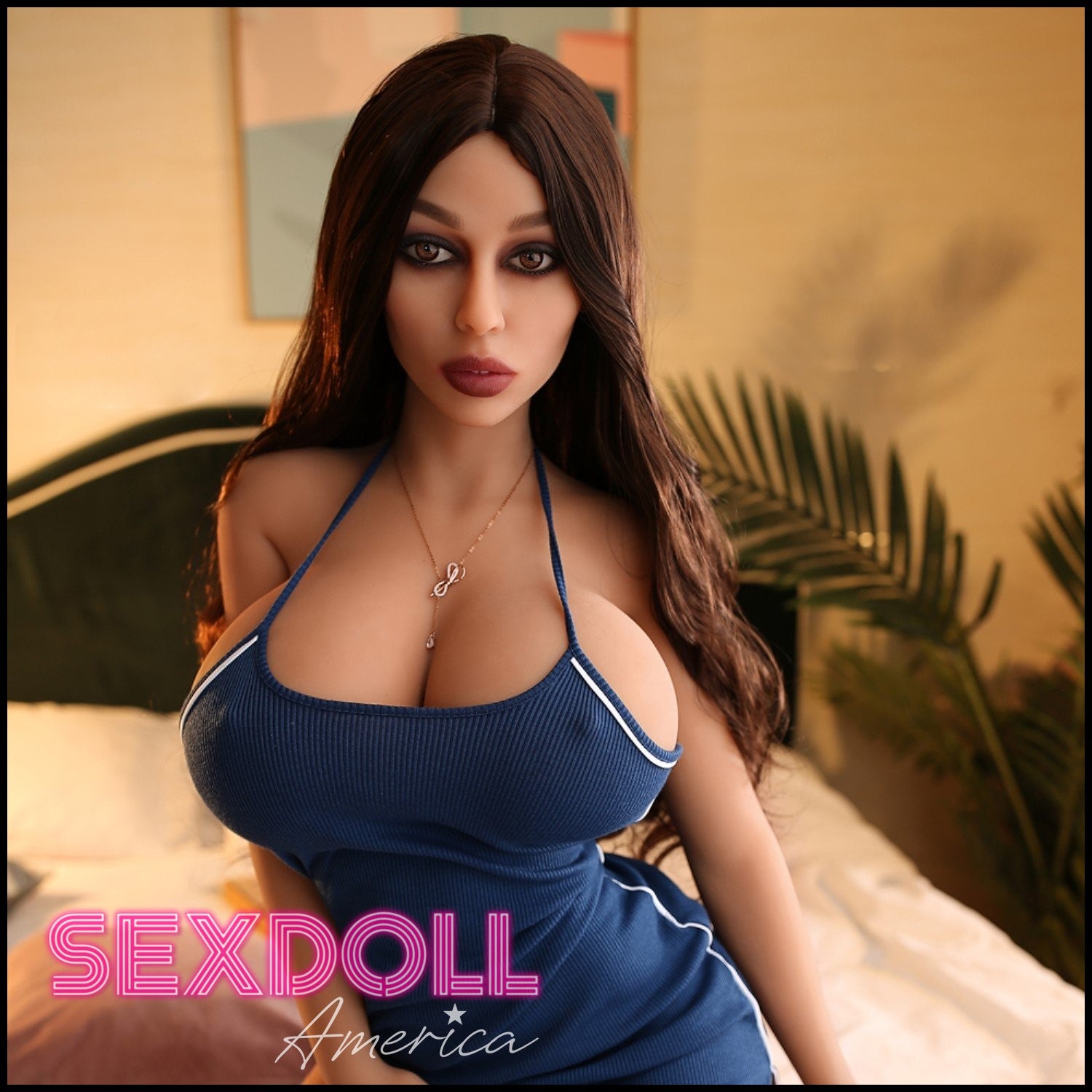 Realistic Sex Doll 154 (5'1") F-Cup Natalia Brunette Plus - IRONTECH Dolls by Sex Doll America
