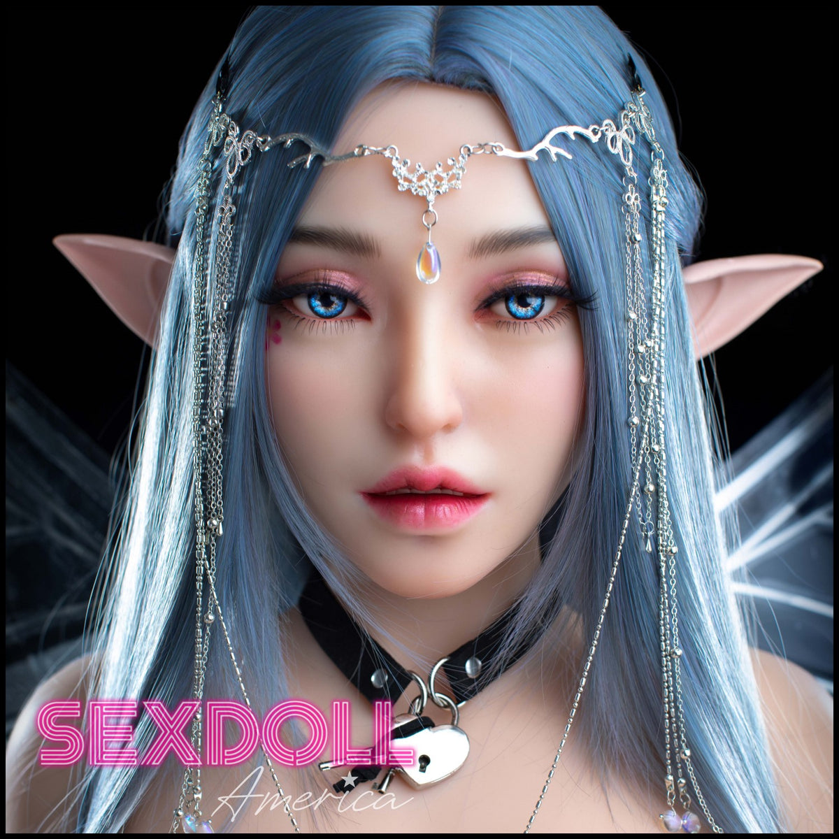 Realistic Sex Doll 155 (5'1") L-Cup Luoning (Head #G5) Full Silicone - Sino-Doll by Sex Doll America