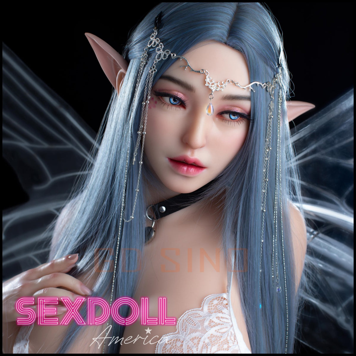 Realistic Sex Doll 155 (5'1") L-Cup Luoning (Head #G5) Full Silicone - Sino-Doll by Sex Doll America