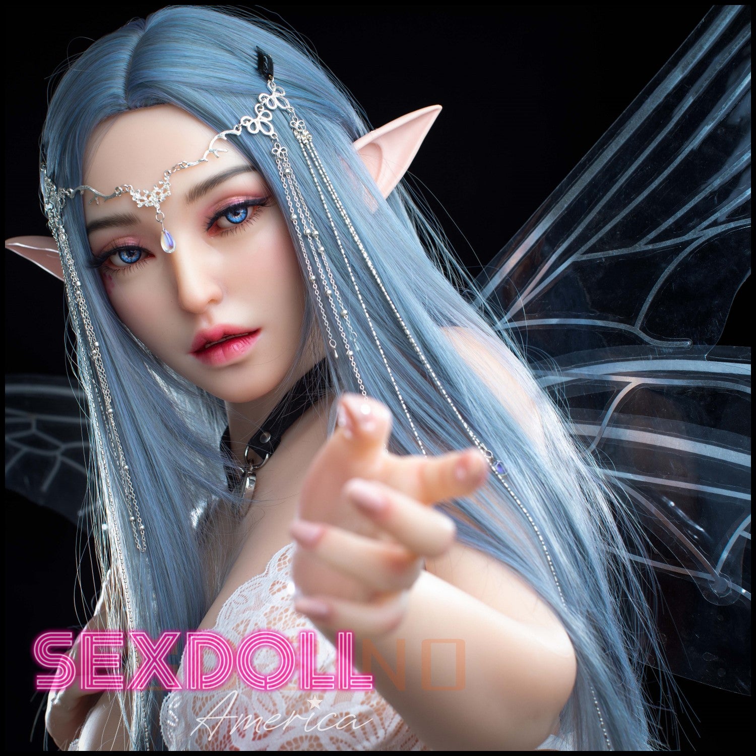 Realistic Sex Doll 155 (5'1") L-Cup Luoning (Head #G5) Full Silicone - Sino-Doll by Sex Doll America