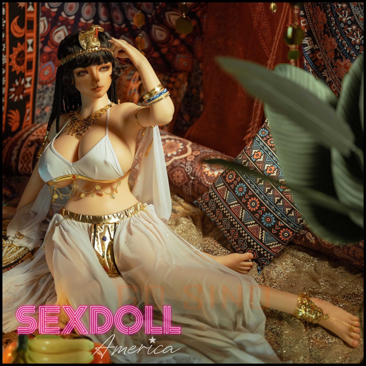 Realistic Sex Doll 155 (5'1") L-Cup Luozi (Head #G1) Full Silicone - Sino-Doll by Sex Doll America