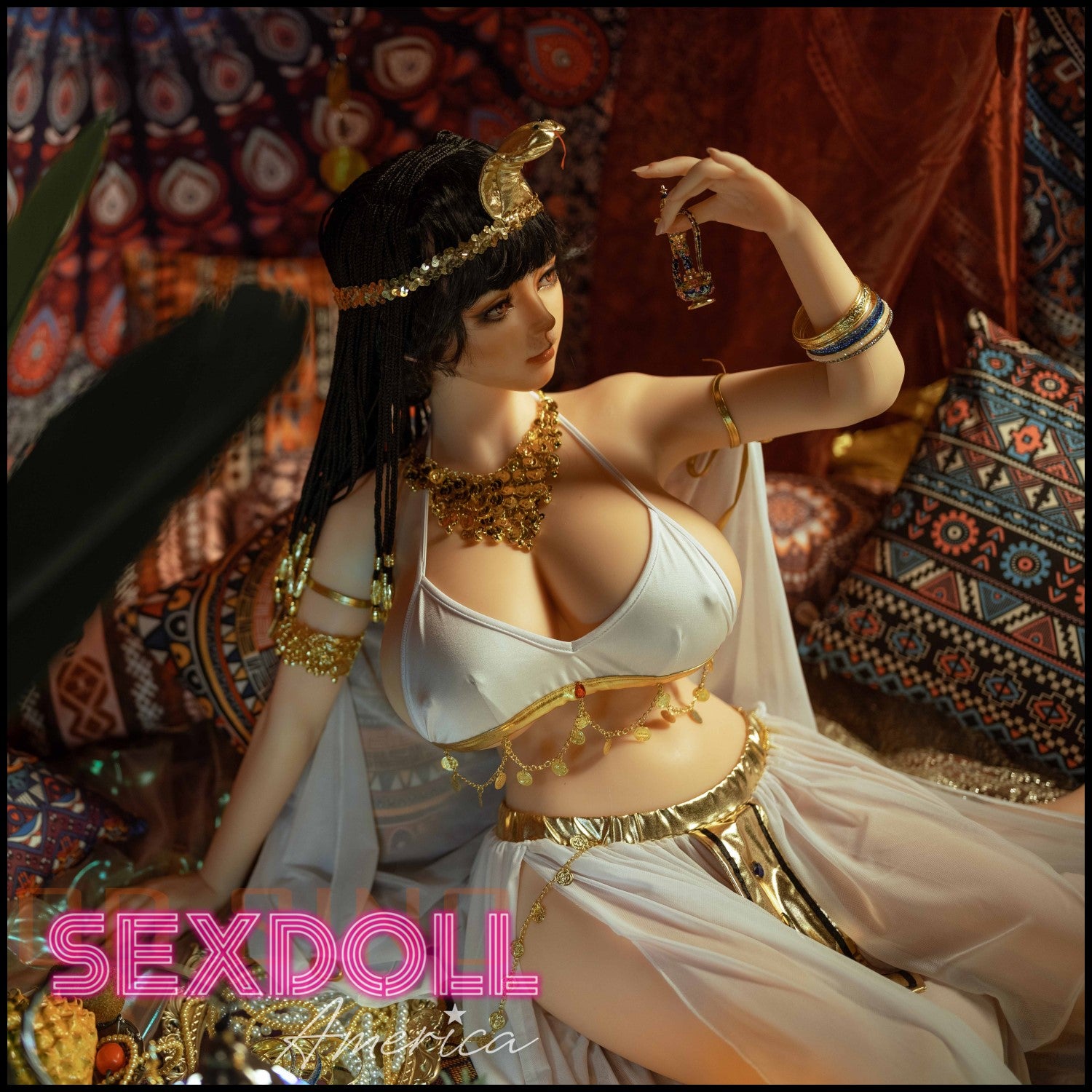 Realistic Sex Doll 155 (5'1") L-Cup Luozi (Head #G1) Full Silicone - Sino-Doll by Sex Doll America