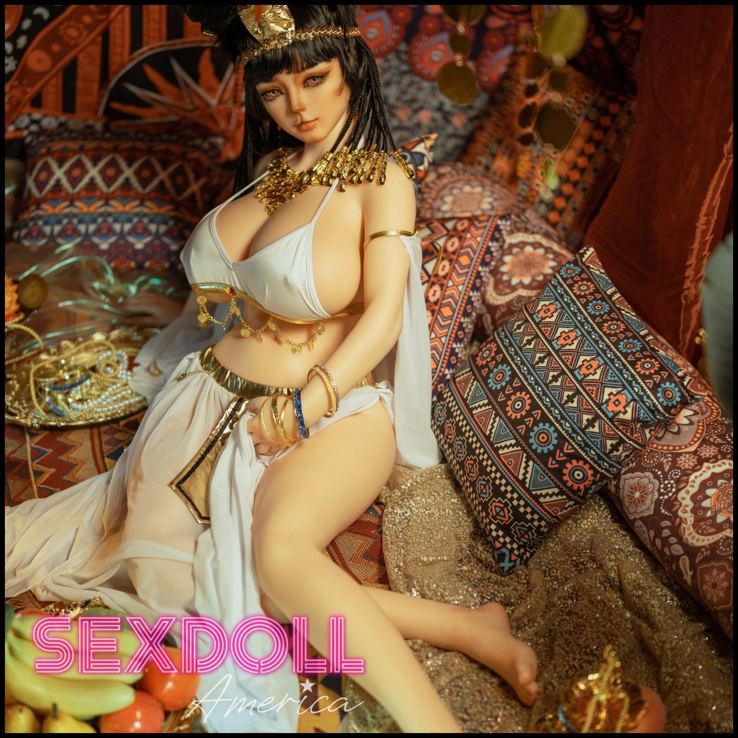 Realistic Sex Doll 155 (5'1") L-Cup Luozi (Head #G1) Full Silicone - Sino-Doll by Sex Doll America