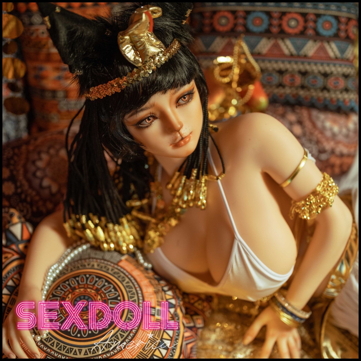 Realistic Sex Doll 155 (5'1") L-Cup Luozi (Head #G1) Full Silicone - Sino-Doll by Sex Doll America