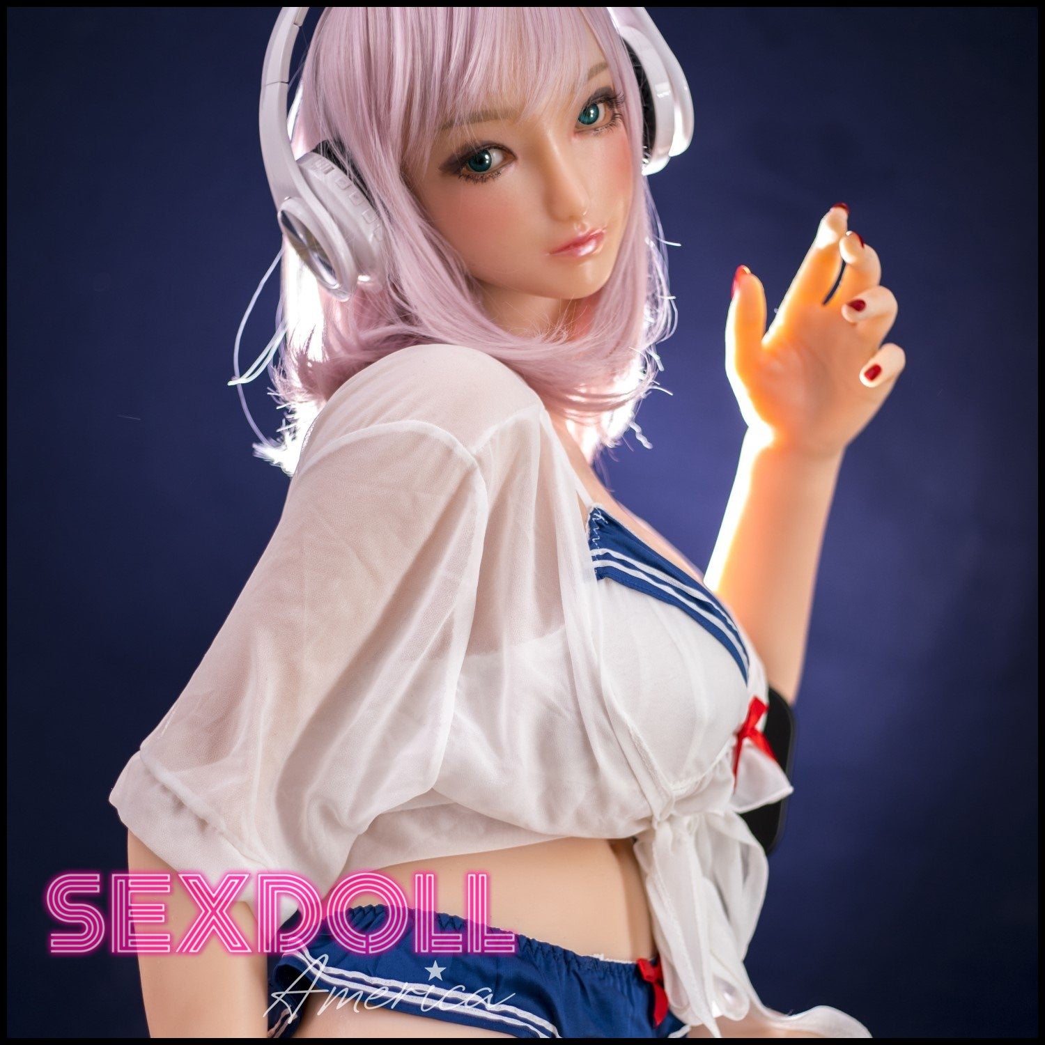 Realistic Sex Doll 155 (5'1") L-Cup Momo Gamer (Head #S22) BBW Full Silicone - Sino-Doll by Sex Doll America
