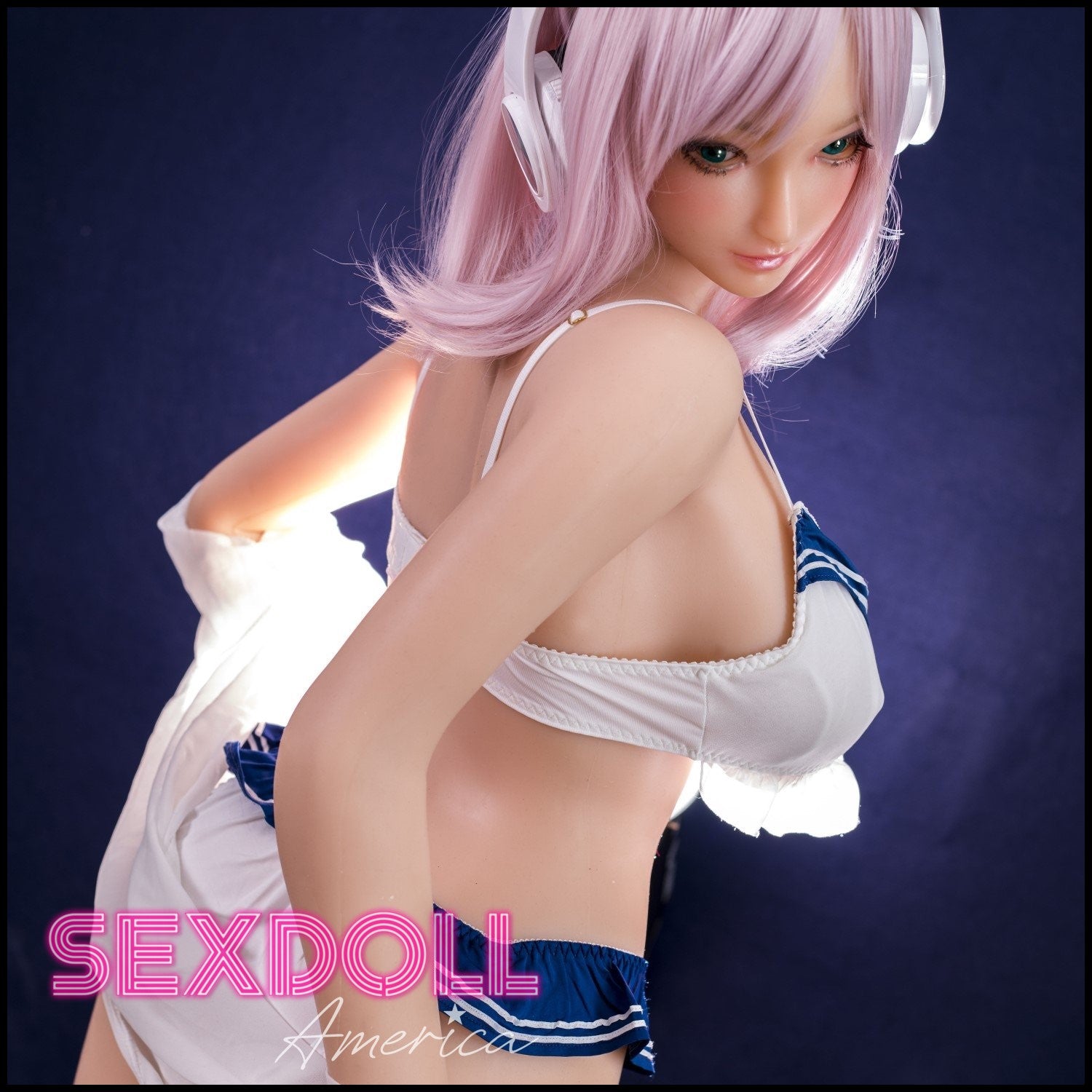 Realistic Sex Doll 155 (5'1") L-Cup Momo Gamer (Head #S22) BBW Full Silicone - Sino-Doll by Sex Doll America