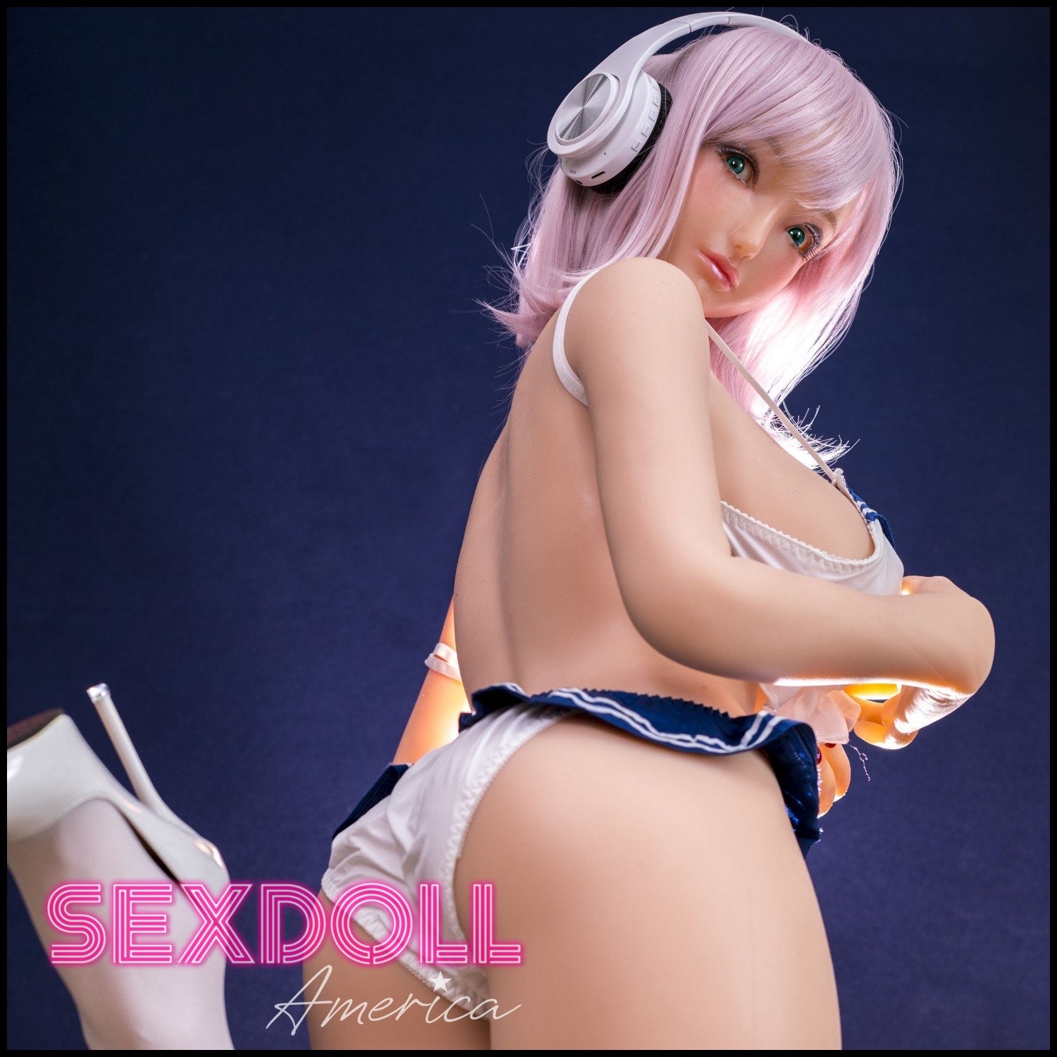 Realistic Sex Doll 155 (5'1") L-Cup Momo Gamer (Head #S22) BBW Full Silicone - Sino-Doll by Sex Doll America
