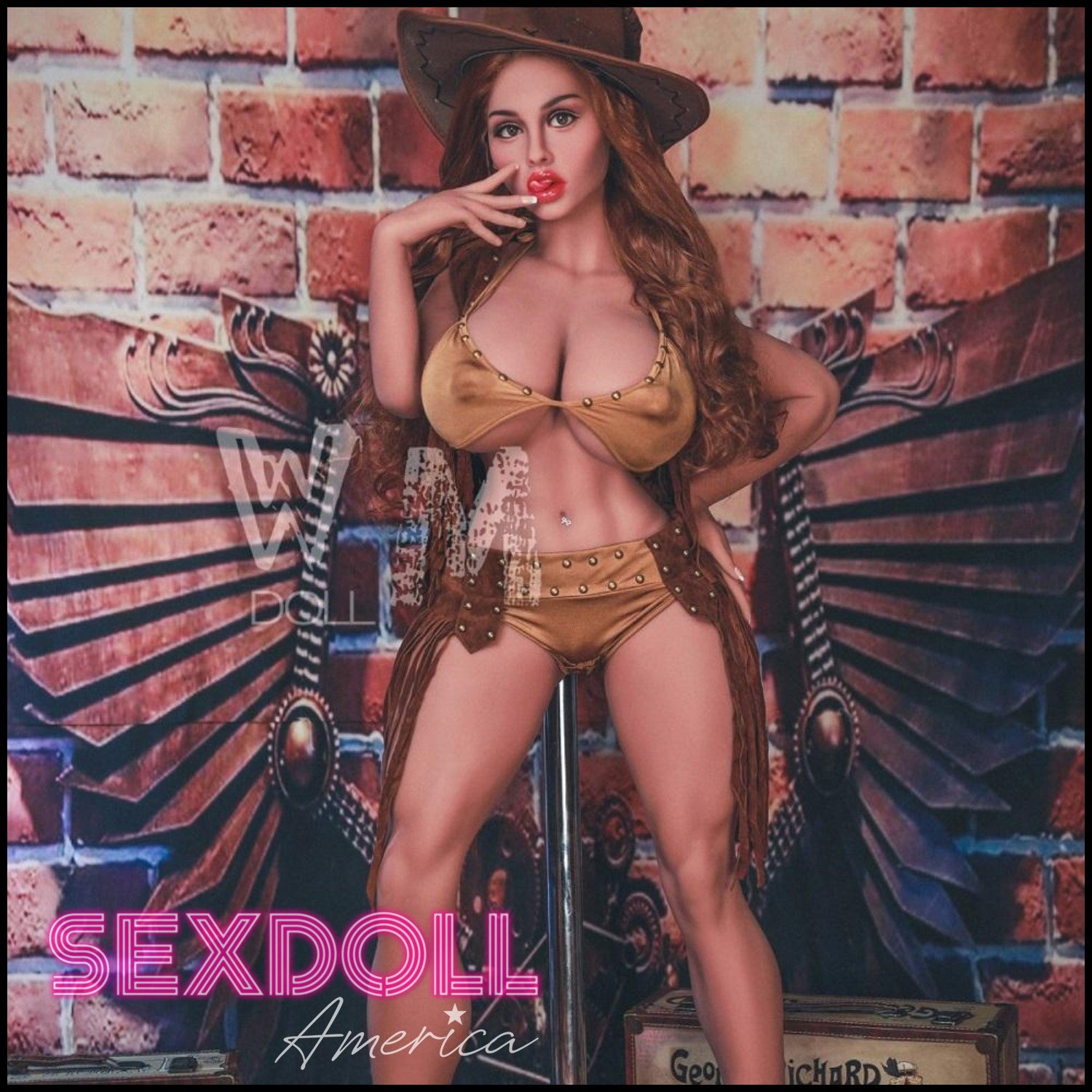 Realistic Sex Doll 155 (5'1") L-Cup Alina (Head #372) - WM Doll by Sex Doll America