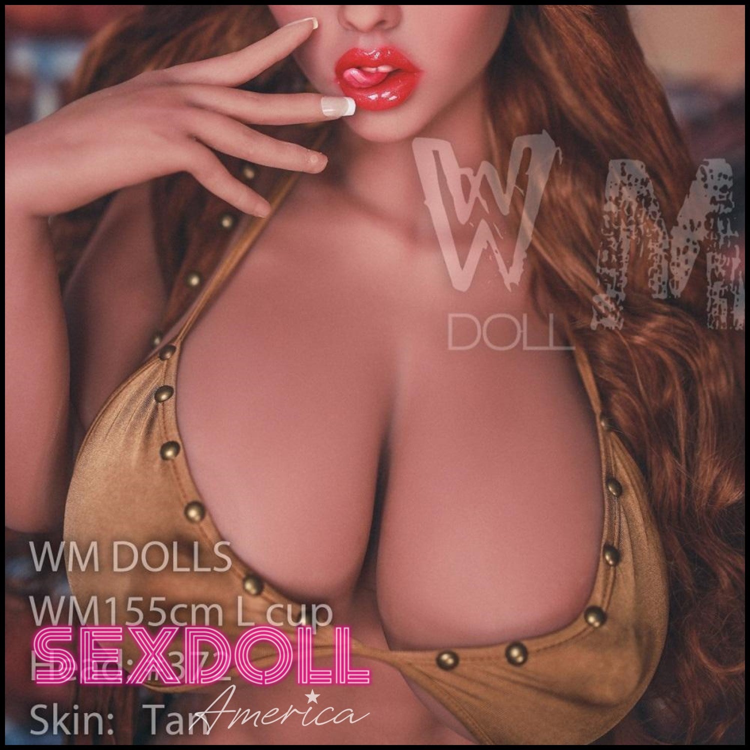 Realistic Sex Doll 155 (5'1") L-Cup Alina (Head #372) - WM Doll by Sex Doll America