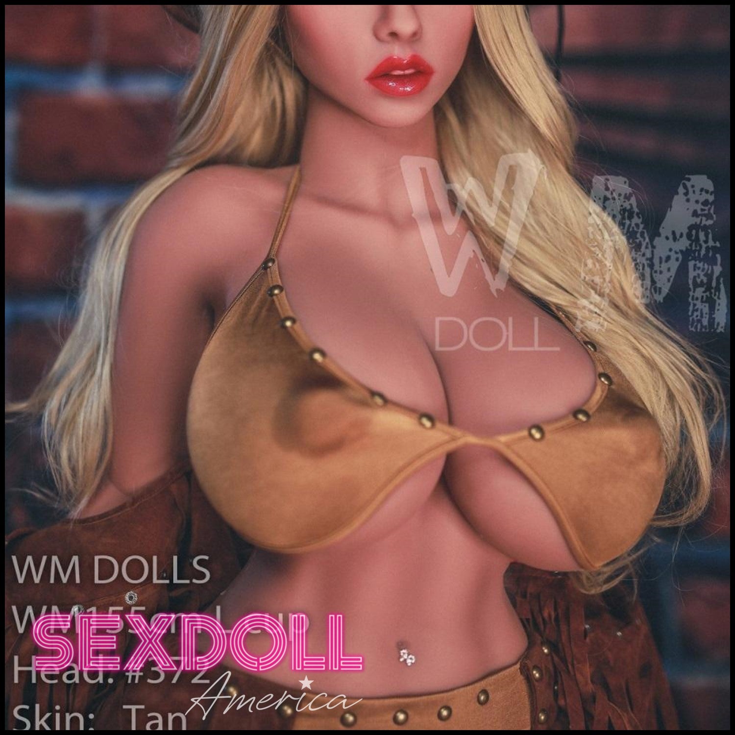 Realistic Sex Doll 155 (5'1") L-Cup Alina (Head #372) - WM Doll by Sex Doll America