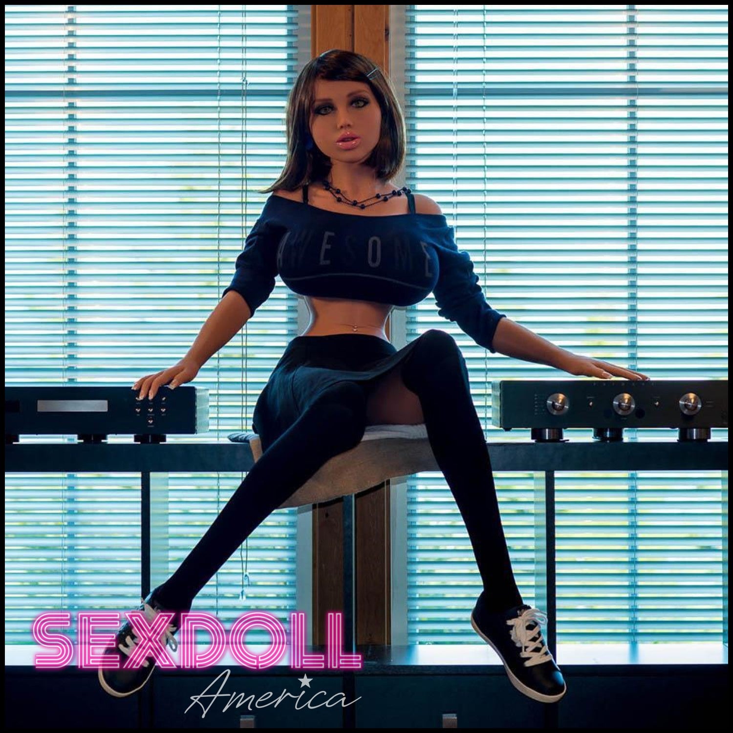 Realistic Sex Doll 155 (5'1") E-Cup Macie - WM Doll by Sex Doll America