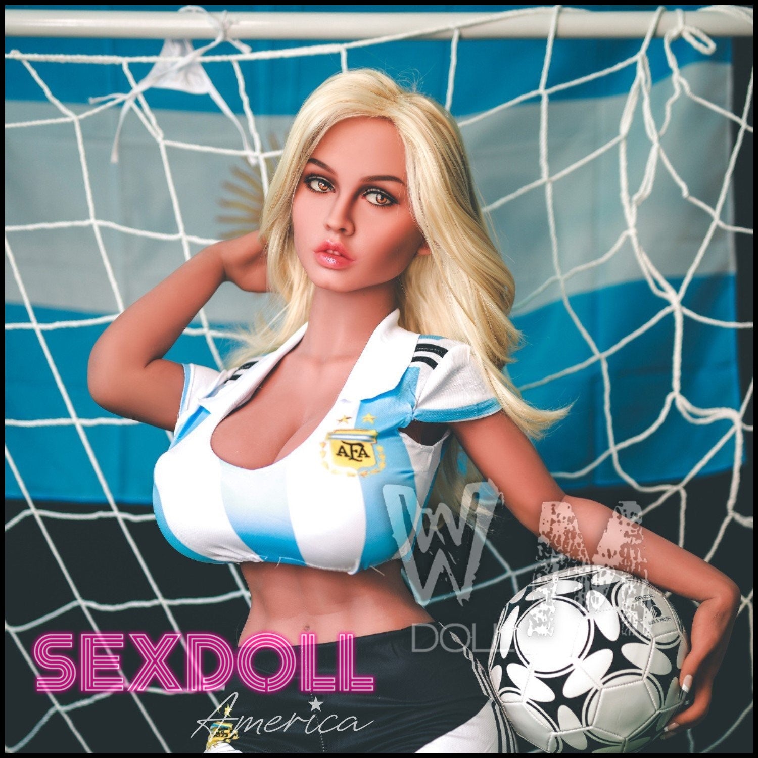 Realistic Sex Doll 155 (5'1") L-Cup Pauline Soccer Star (Head #370) - WM Doll by Sex Doll America