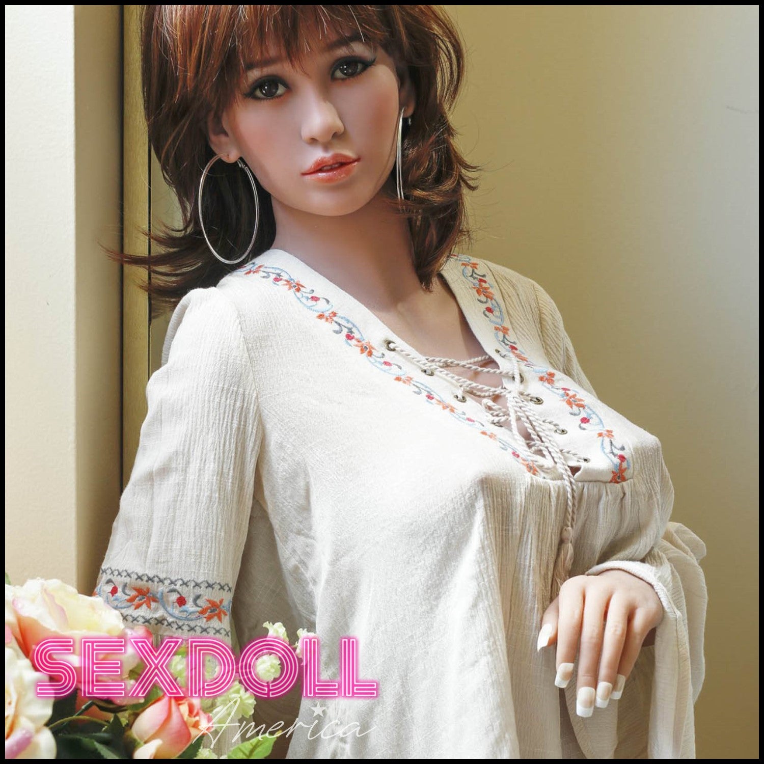 Realistic Sex Doll 155 (5'1") D-Cup Aki - YL Doll by Sex Doll America