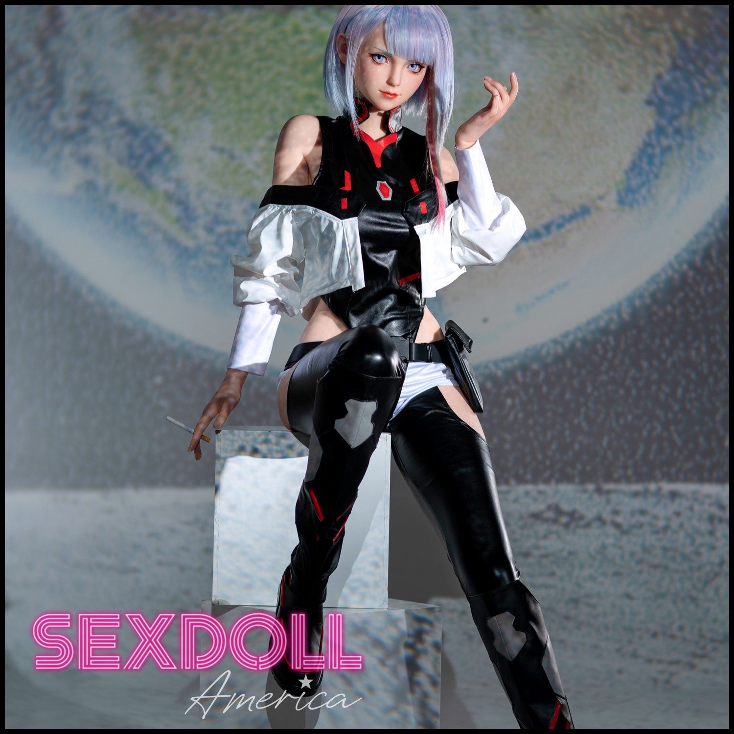 Realistic Sex Doll 156 (5'1") H-Cup Cyber Lady - Full Silicone - Game Lady by Sex Doll America