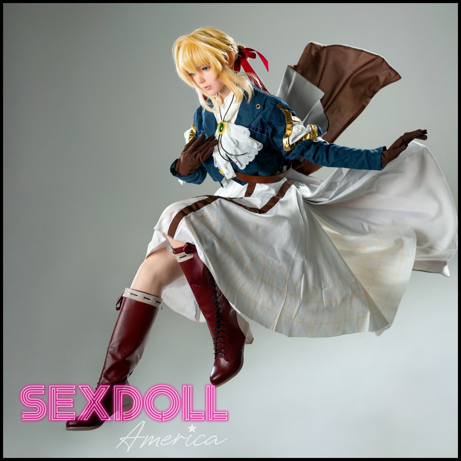 Realistic Sex Doll 156 (5'1") H-Cup Garden - Full Silicone - Game Lady by Sex Doll America