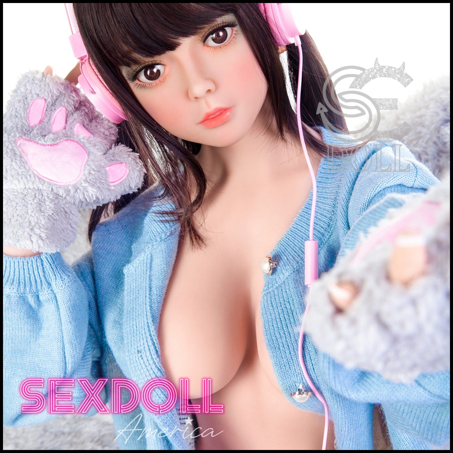 Realistic Sex Doll 151 (4'11") E-Cup Charlie (Head #28) - SE Doll by Sex Doll America