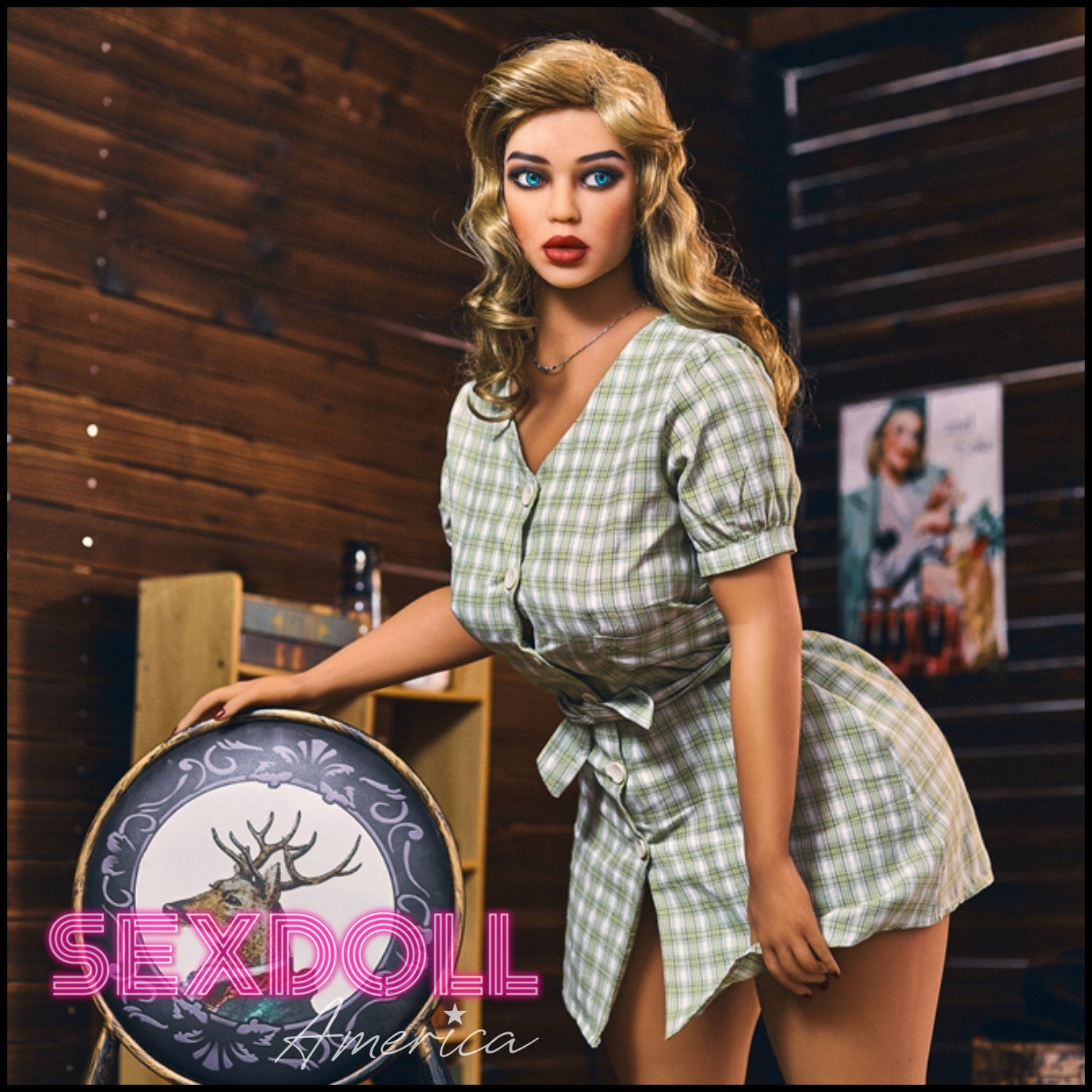 Realistic Sex Doll 156 (5'1") D-Cup Akisha Dirty Blonde - IRONTECH Dolls by Sex Doll America