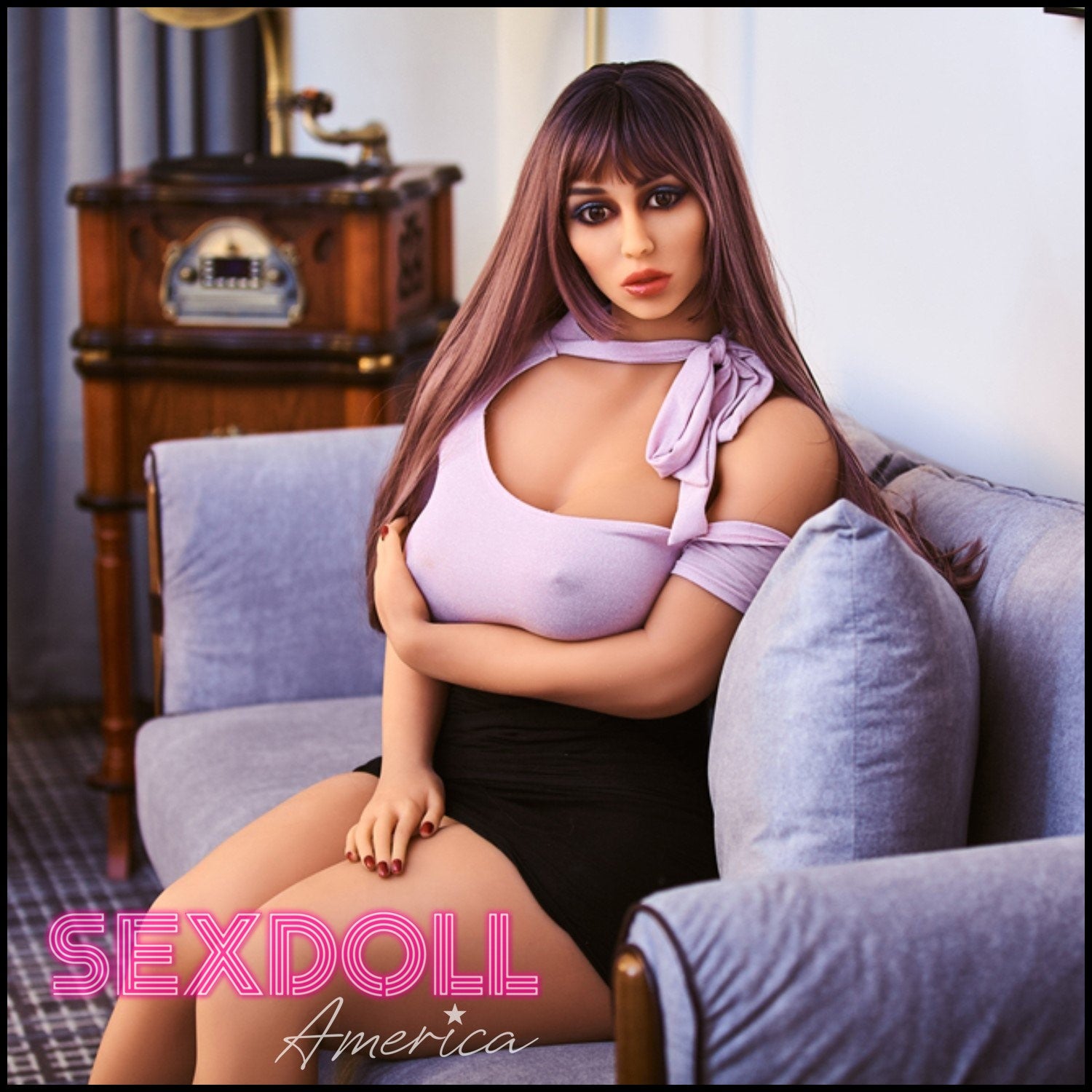 Realistic Sex Doll 156 (5'1") D-Cup Natalia Brunette - IRONTECH Dolls by Sex Doll America