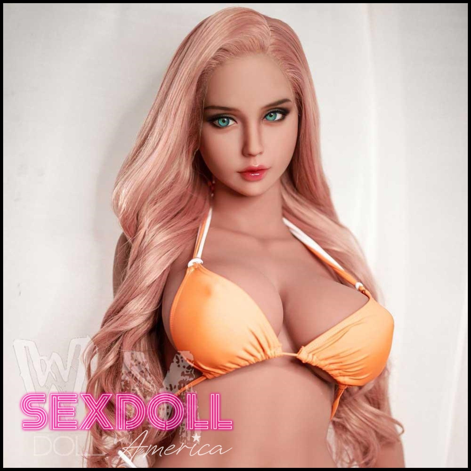 Realistic Sex Doll 156 (5'1") H-Cup Sophia Strawberry Blonde (Head #233) - WM Doll by Sex Doll America