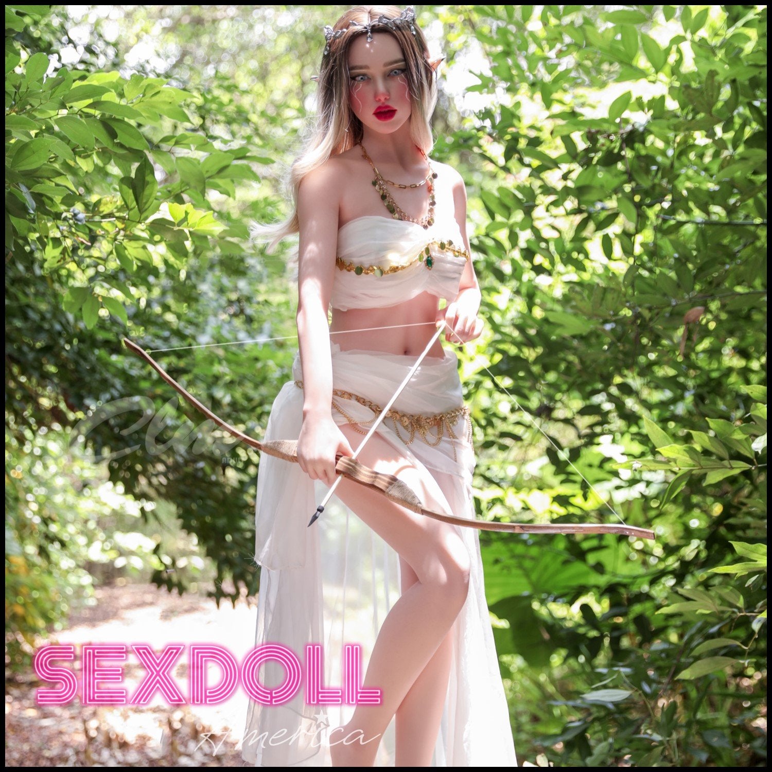 Realistic Sex Doll 157 (5'2") C-Cup Athena - Full Silicone - Climax Doll by Sex Doll America