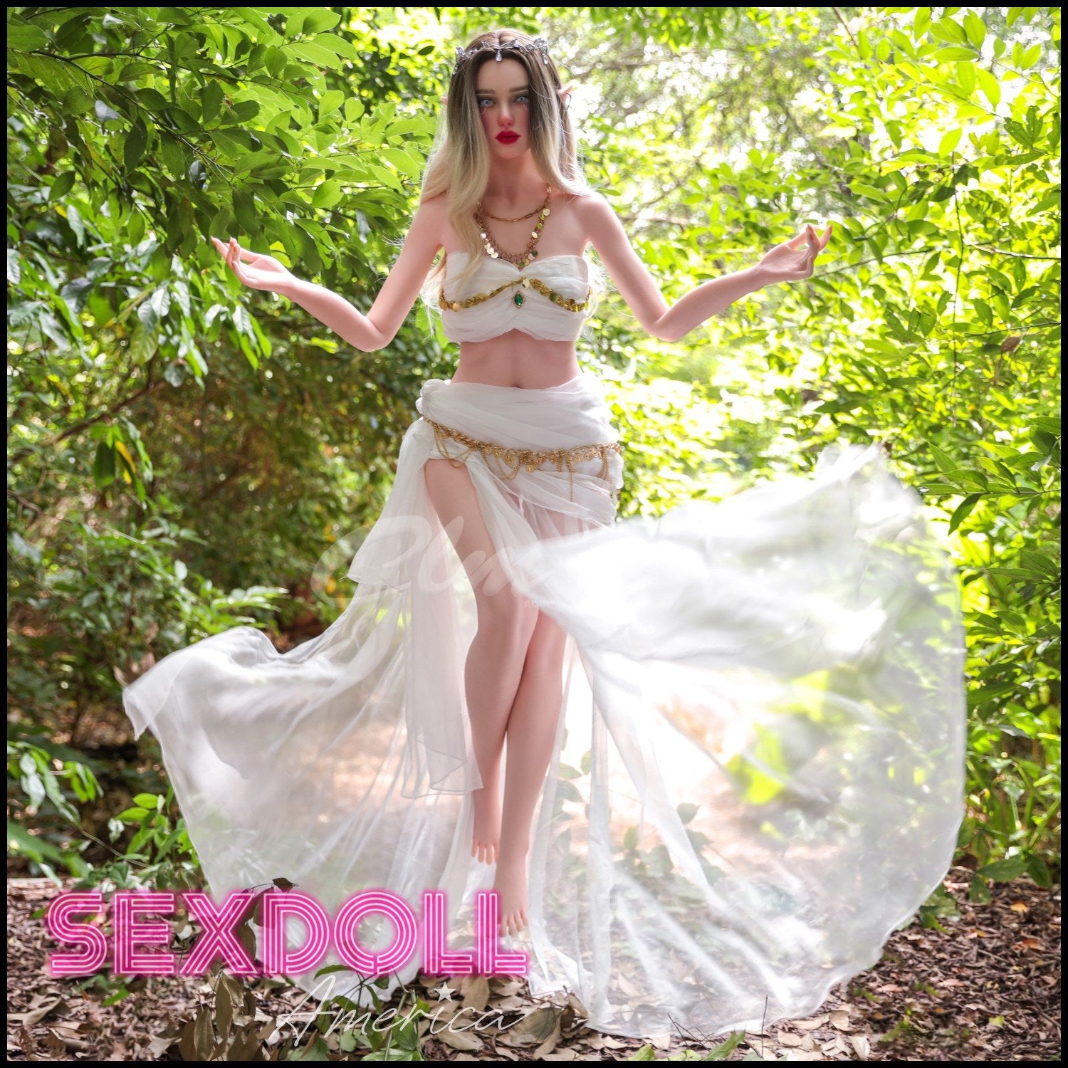 Realistic Sex Doll 157 (5'2") C-Cup Athena - Full Silicone - Climax Doll by Sex Doll America