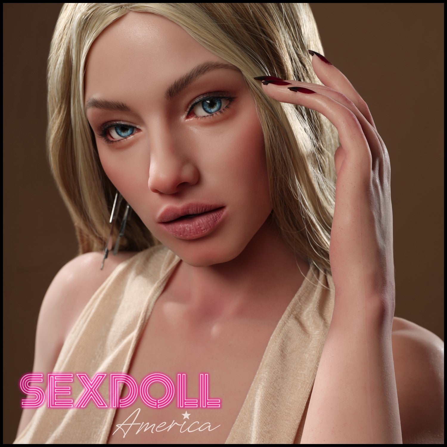 Realistic Sex Doll 157 (5'2") C-Cup Sola - Full Silicone - Climax Doll by Sex Doll America