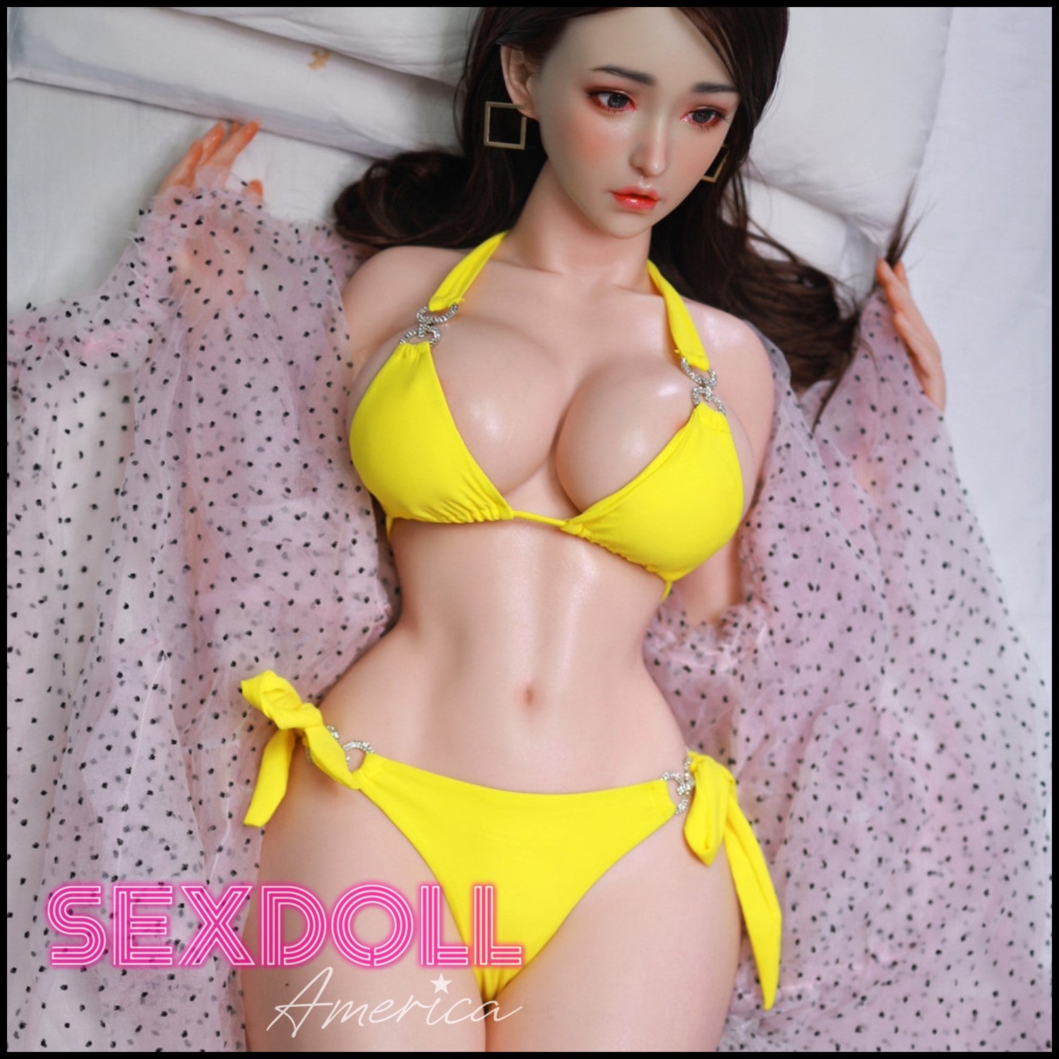 Realistic Sex Doll 157 (5'2") H-Cup Chuang - Full Silicone - JY Doll by Sex Doll America