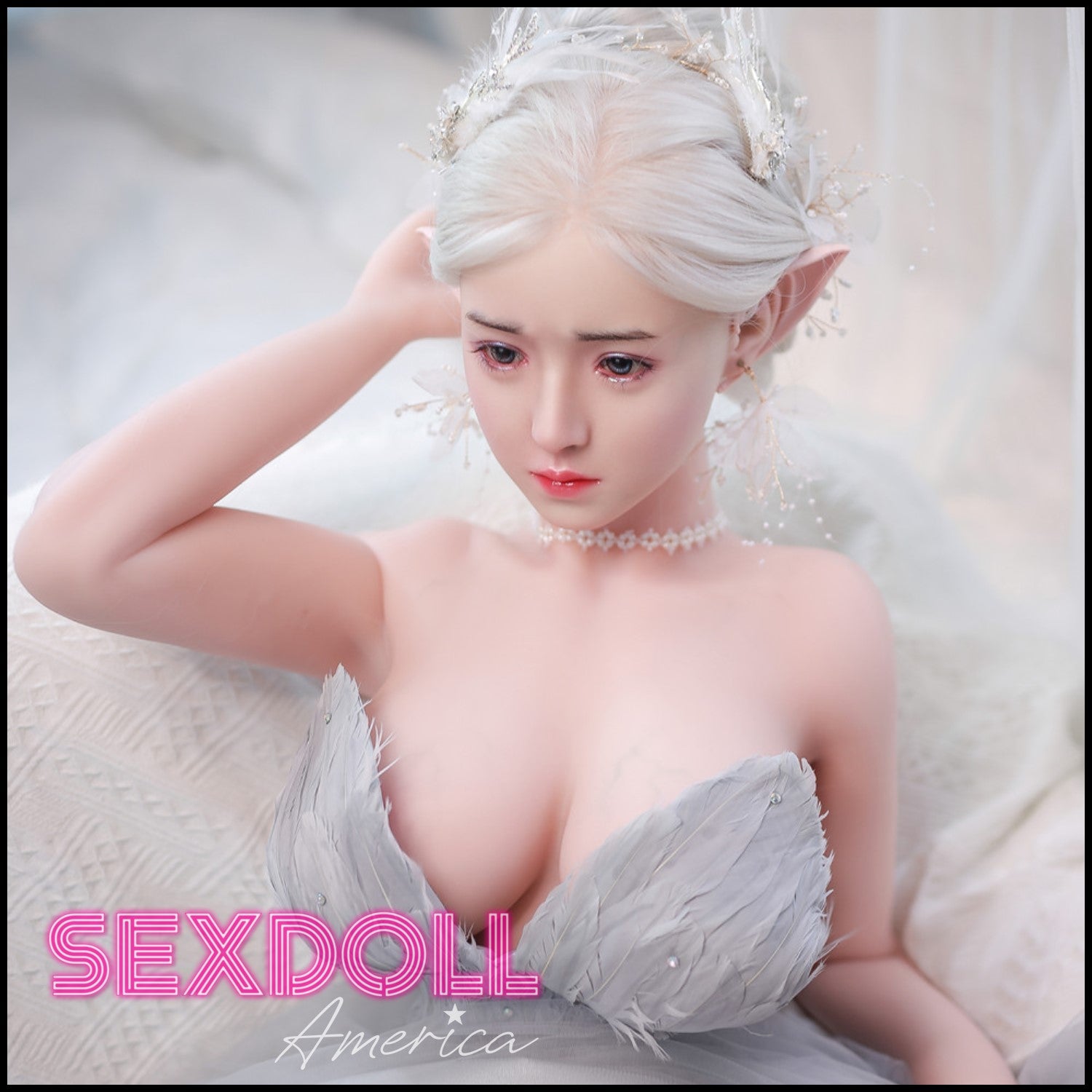 Realistic Sex Doll 157 (5'2") J-Cup Jing Ya (Silicone Head) - JY Doll by Sex Doll America