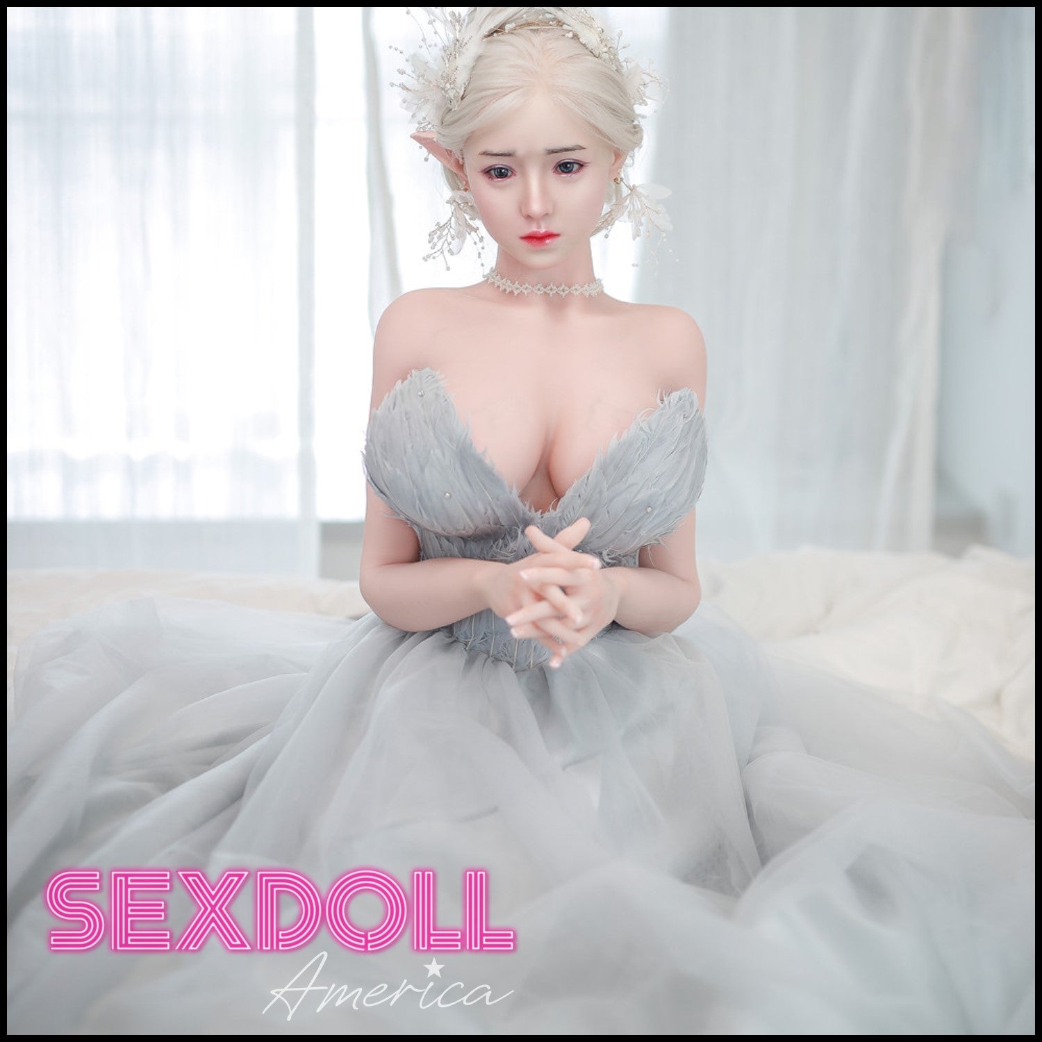 Realistic Sex Doll 157 (5'2") J-Cup Jing Ya (Silicone Head) - JY Doll by Sex Doll America