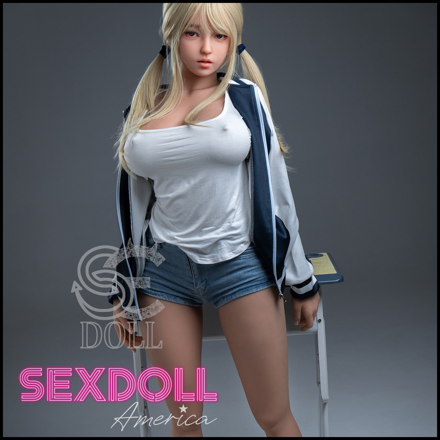 Realistic Sex Doll 157 (5'2") H-Cup Melody A. (Head #120) - SE Doll by Sex Doll America