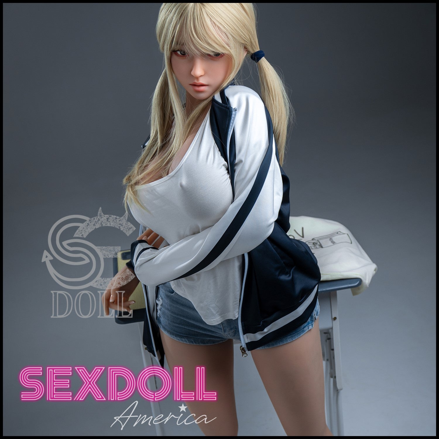 Realistic Sex Doll 157 (5'2") H-Cup Melody A. (Head #120) - SE Doll by Sex Doll America