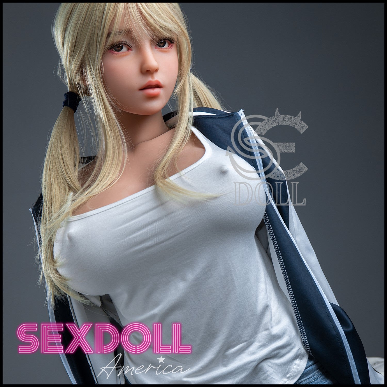 Realistic Sex Doll 157 (5'2") H-Cup Melody A. (Head #120) - SE Doll by Sex Doll America