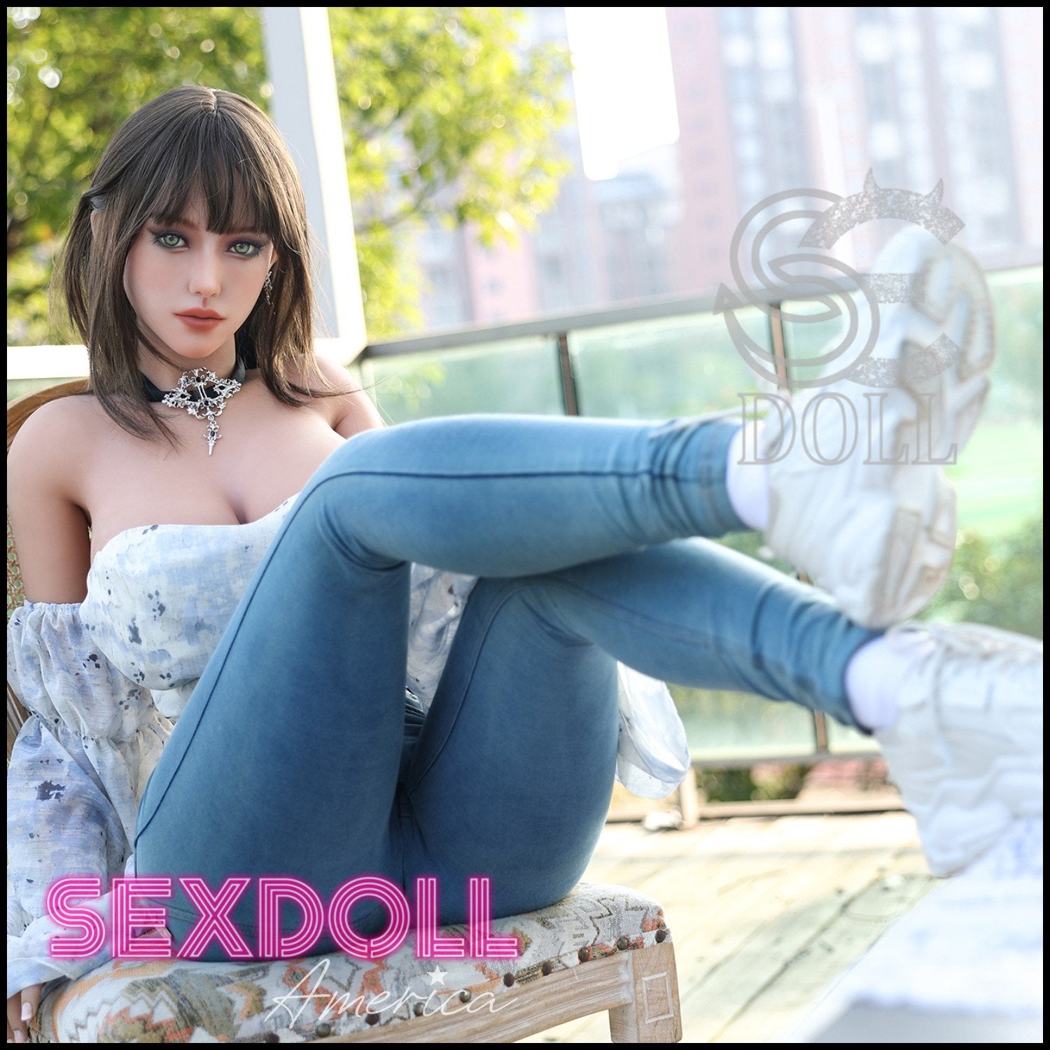 Realistic Sex Doll 157 (5'2") H-Cup Queena (Head #83) - SE Doll by Sex Doll America