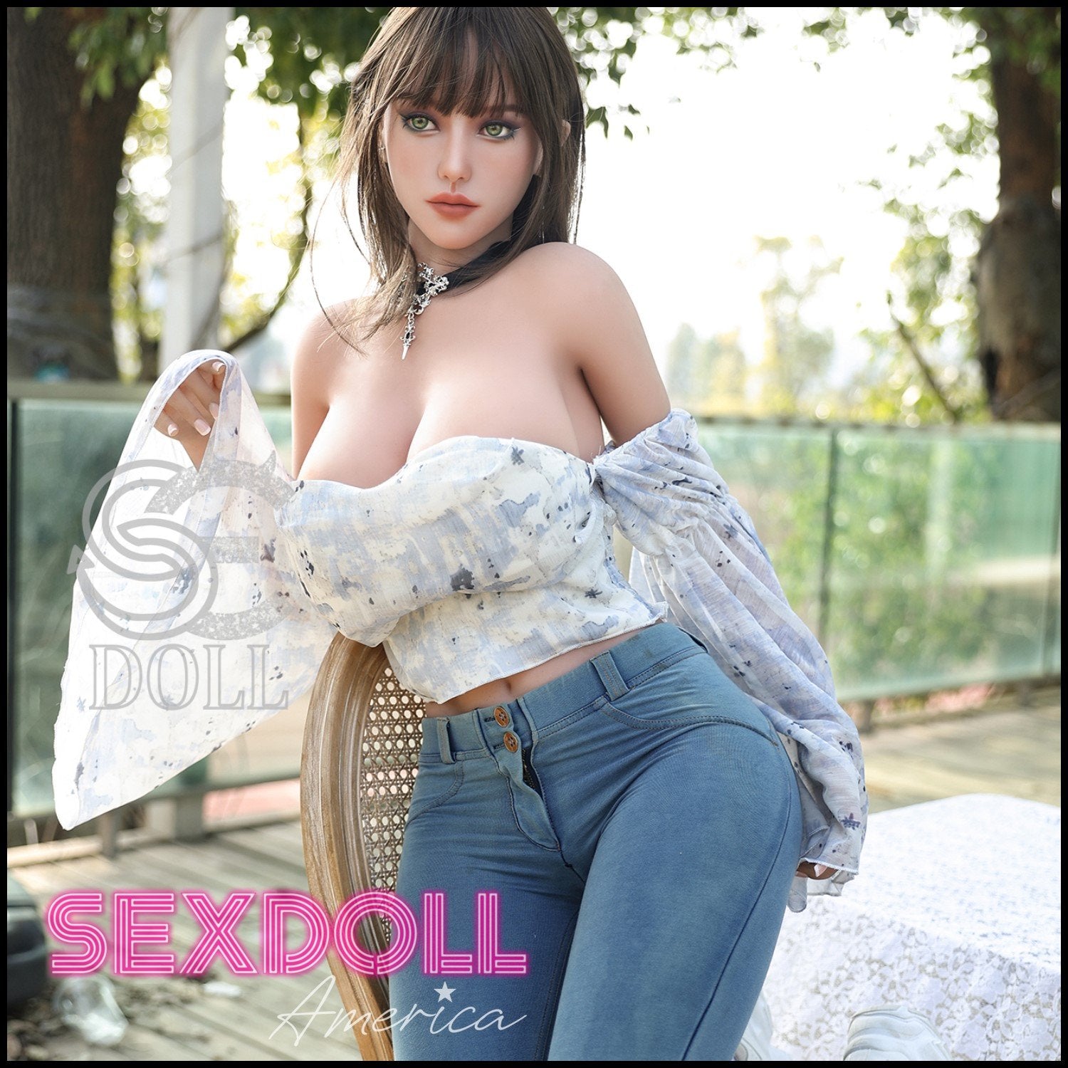 Realistic Sex Doll 157 (5'2") H-Cup Queena (Head #83) - SE Doll by Sex Doll America