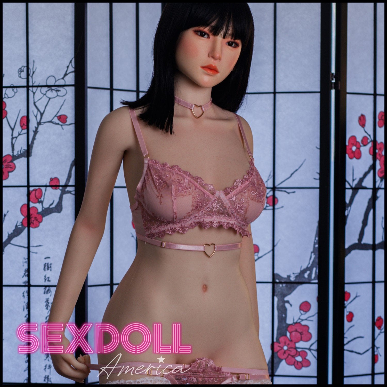 Realistic Sex Doll 157 (5'2") C-Cup Lina (Head #102) Full Silicone - SM Doll by Sex Doll America