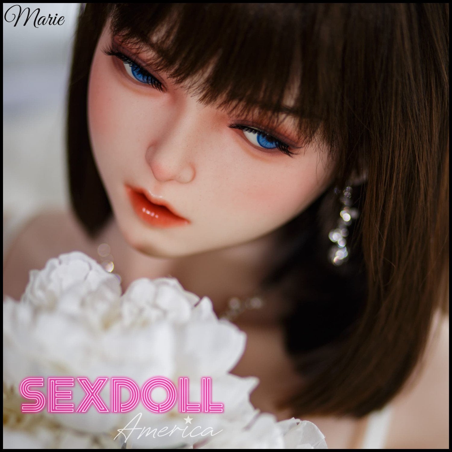 Realistic Sex Doll 157 (5'2") C-Cup Nelly (Head #132) Full Silicone - SM Doll by Sex Doll America