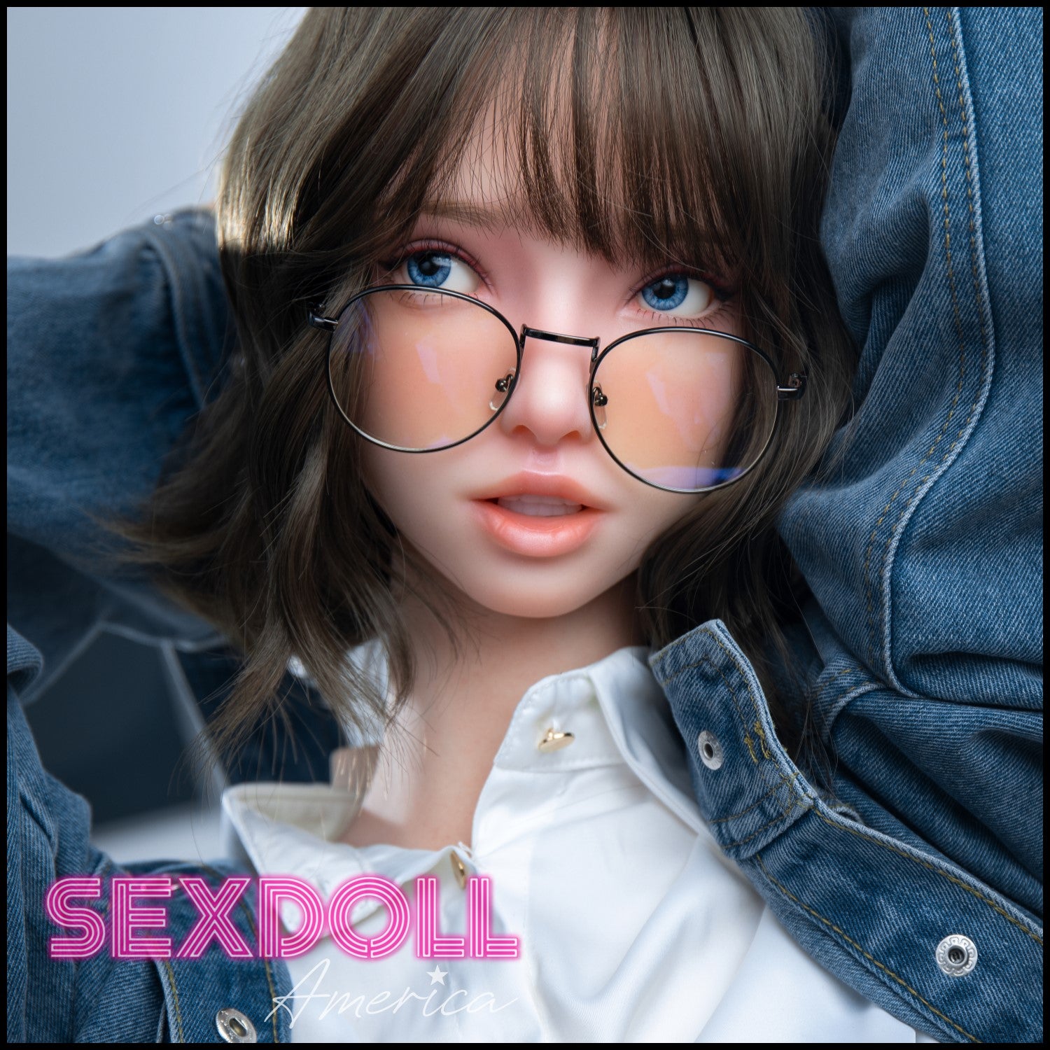 Realistic Sex Doll 157 (5'2") C-Cup Cherry Movable Jaw - Full Silicone - XYcolo by Sex Doll America