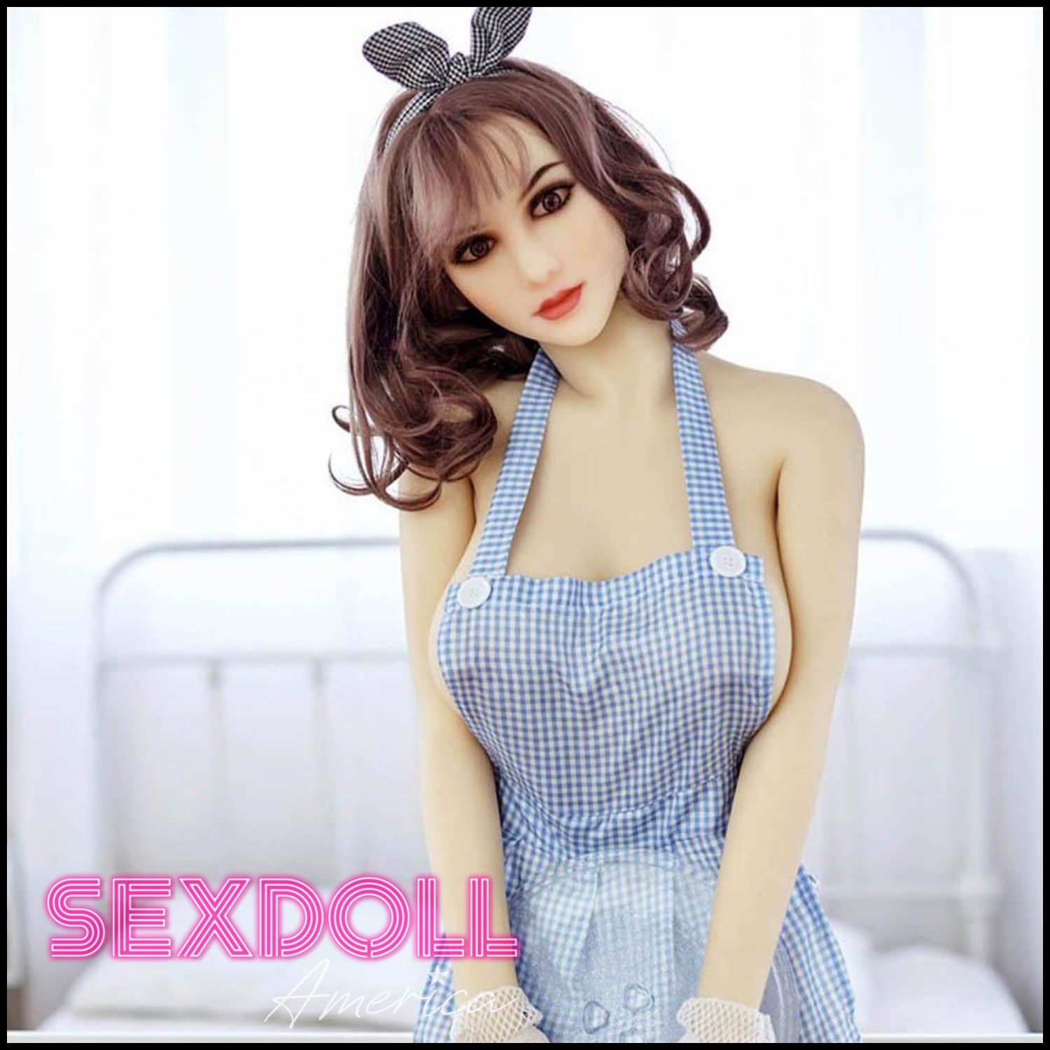 Realistic Sex Doll 157 (5'2") K-Cup Vera Foxy Maid - IRONTECH Dolls by Sex Doll America