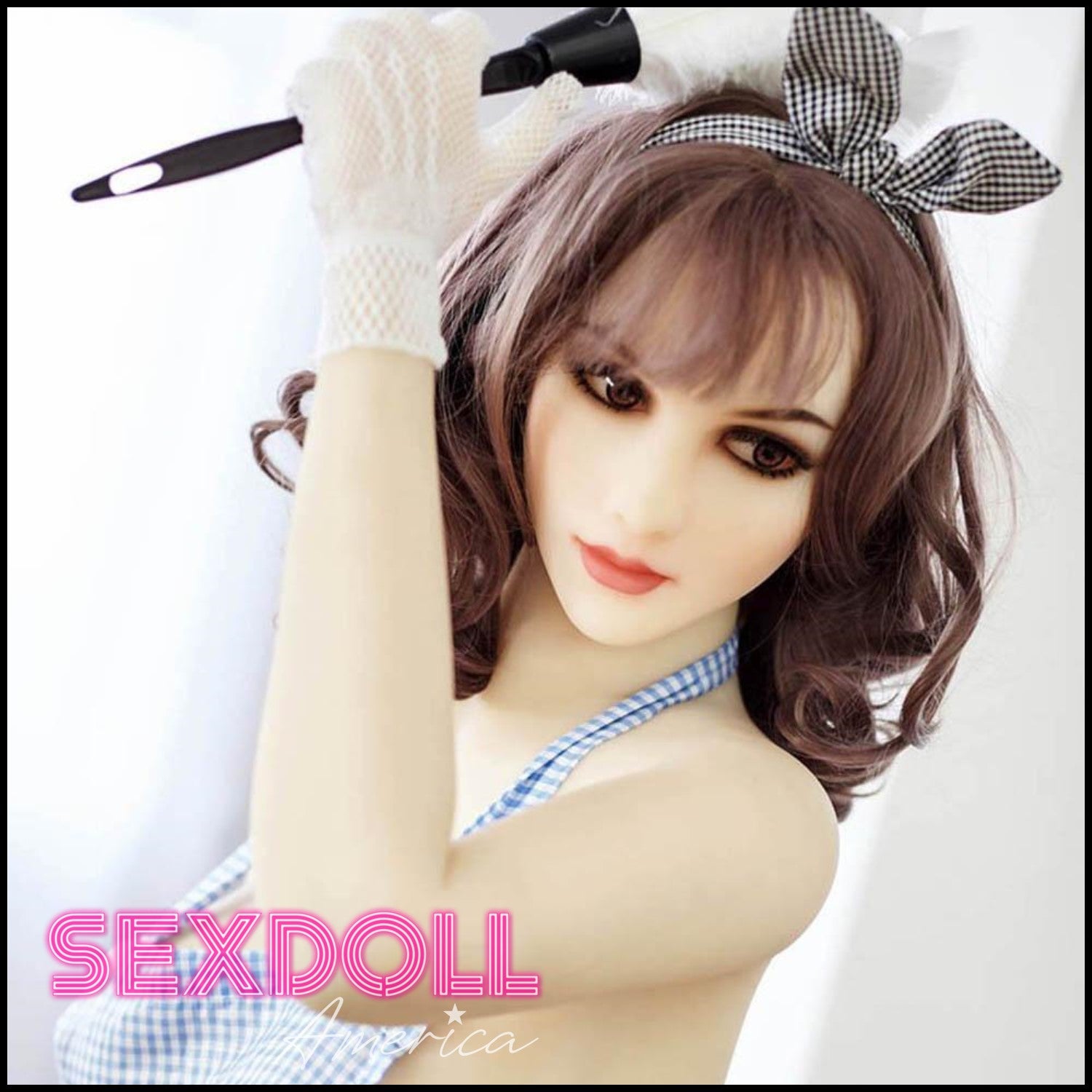 Realistic Sex Doll 157 (5'2") K-Cup Vera Foxy Maid - IRONTECH Dolls by Sex Doll America