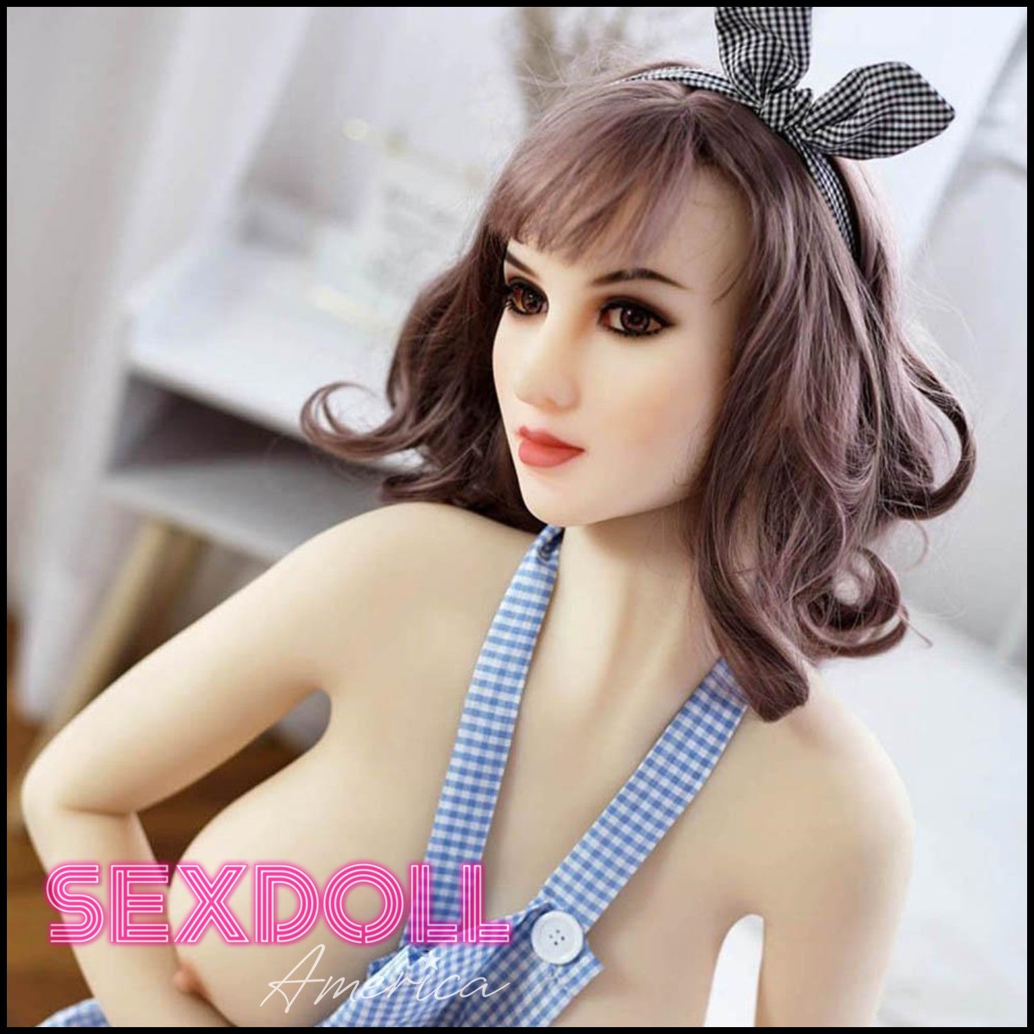 Realistic Sex Doll 157 (5'2") K-Cup Vera Foxy Maid - IRONTECH Dolls by Sex Doll America