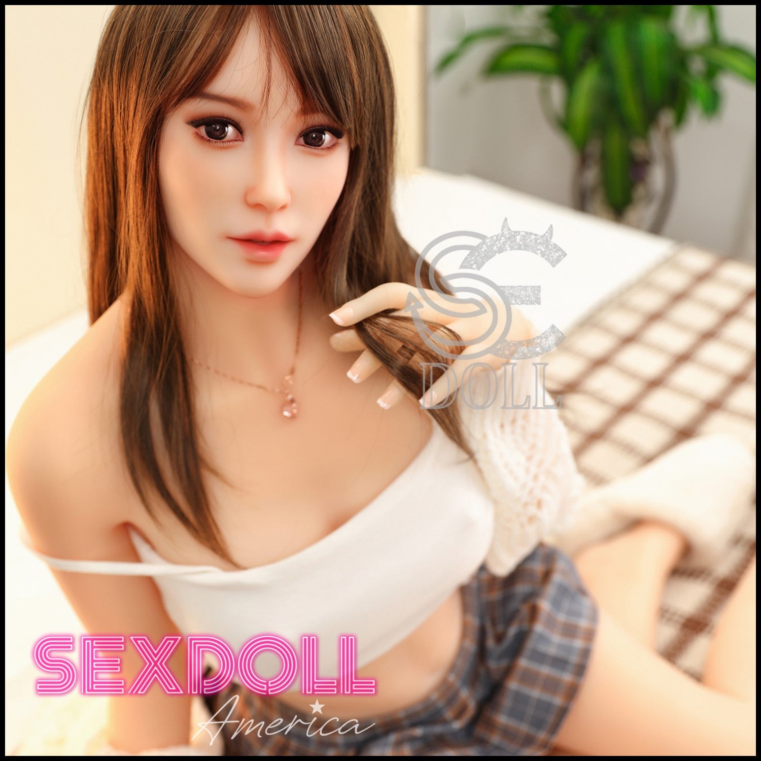 Realistic Sex Doll 158 (5'2") D-Cup Rika (Head #78) - SE Doll by Sex Doll America